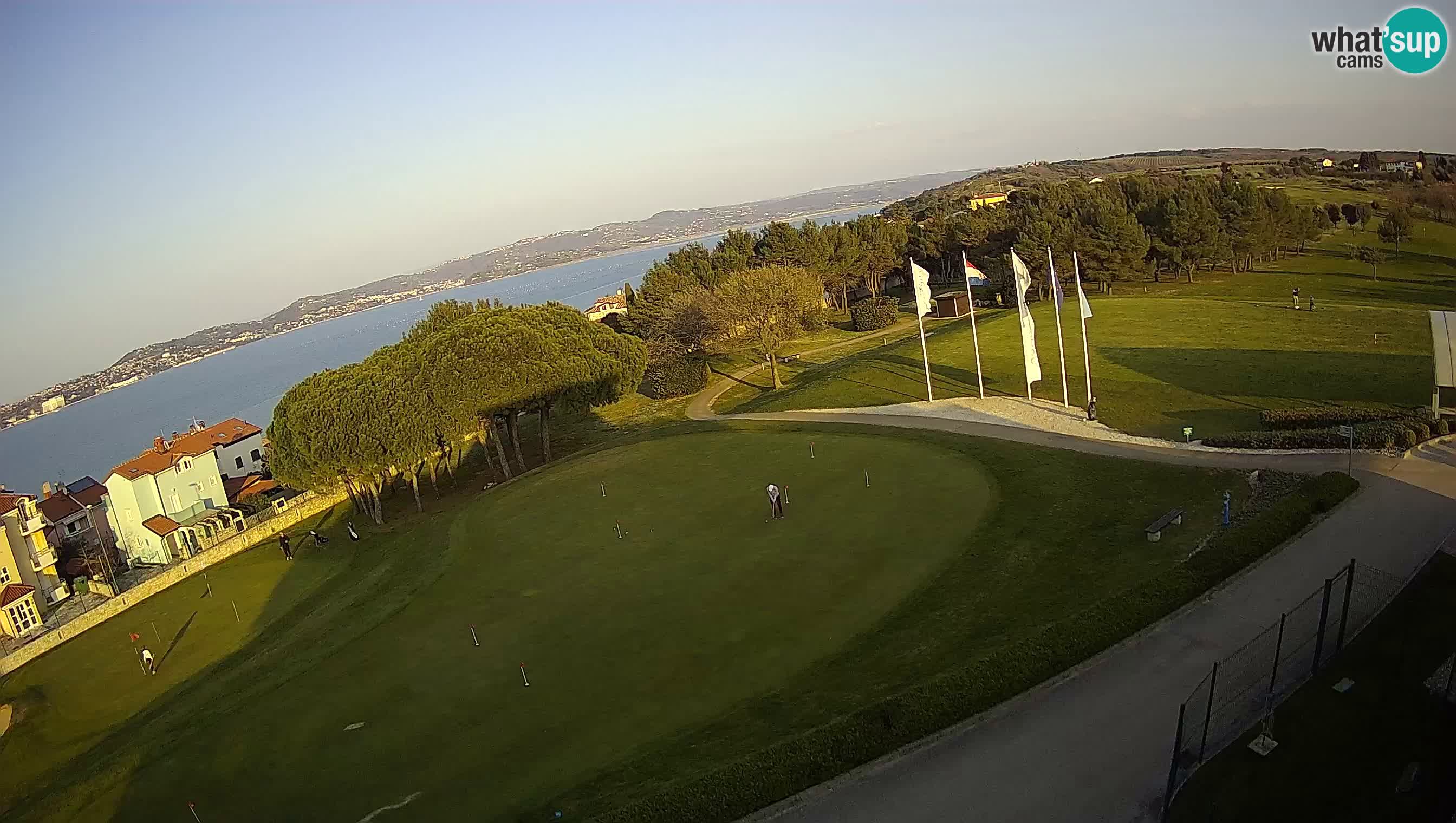 Golf Adriatique Webcam en direct Savudrija – Rezidencija Skiper – Istrie – Croatie