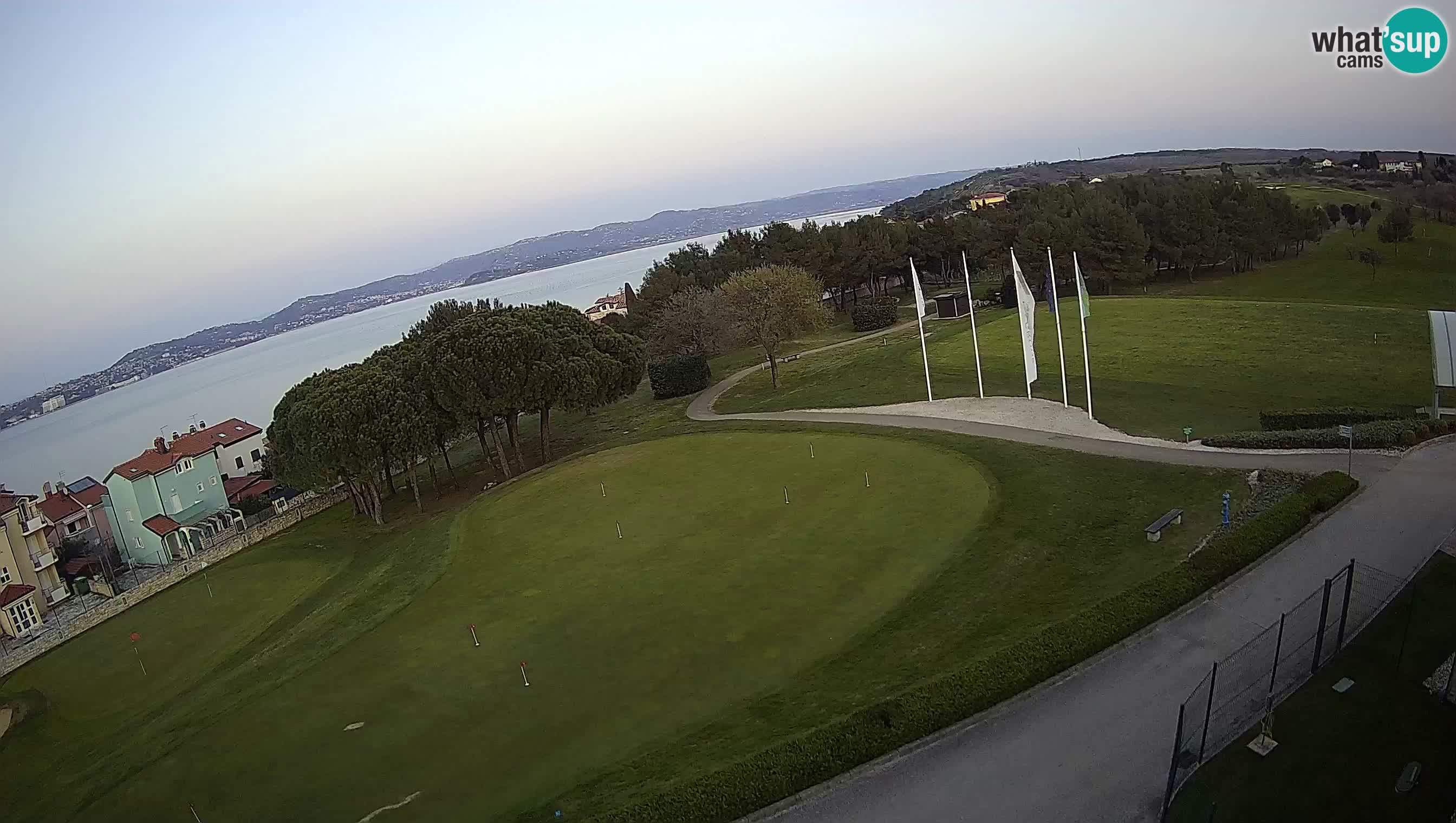 Golf Adriatique Webcam en direct Savudrija – Rezidencija Skiper – Istrie – Croatie
