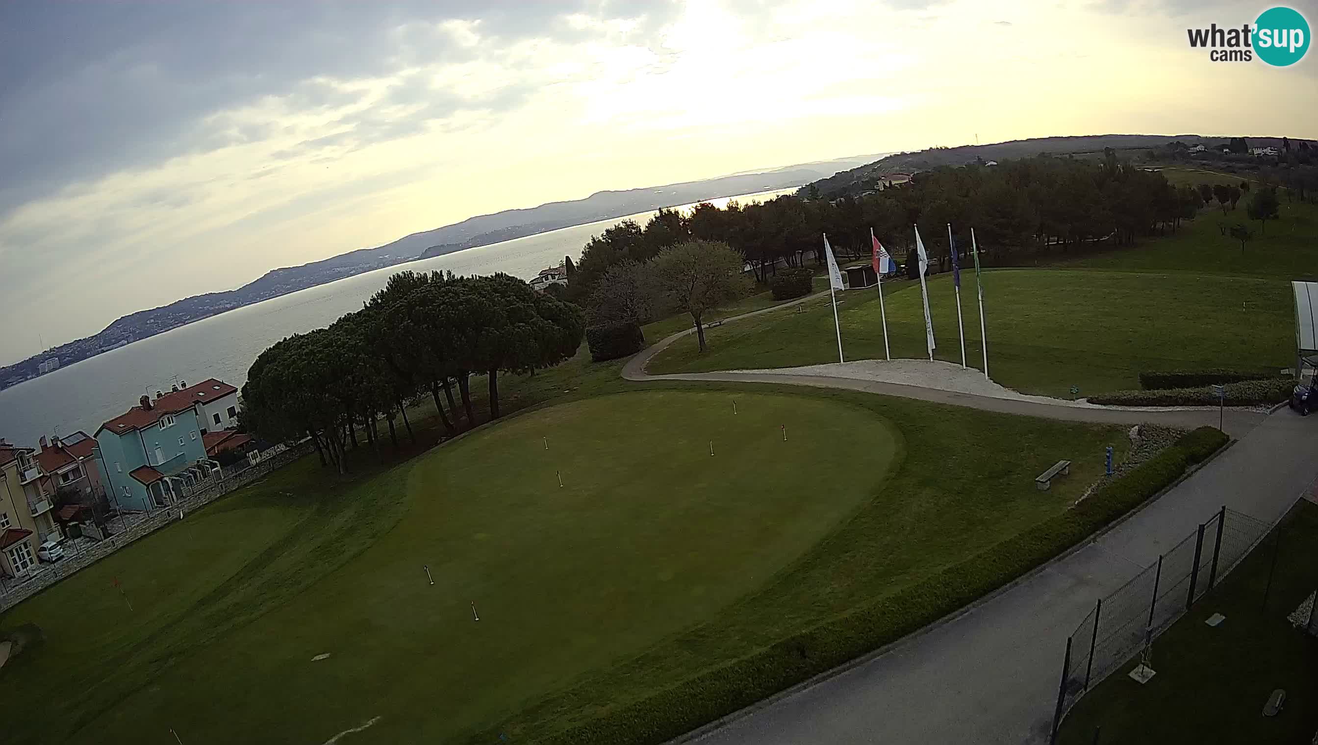 Golf Adriatic Cámara web en vivo Savudrija – Rezidencija Skiper – Istria – Croacia