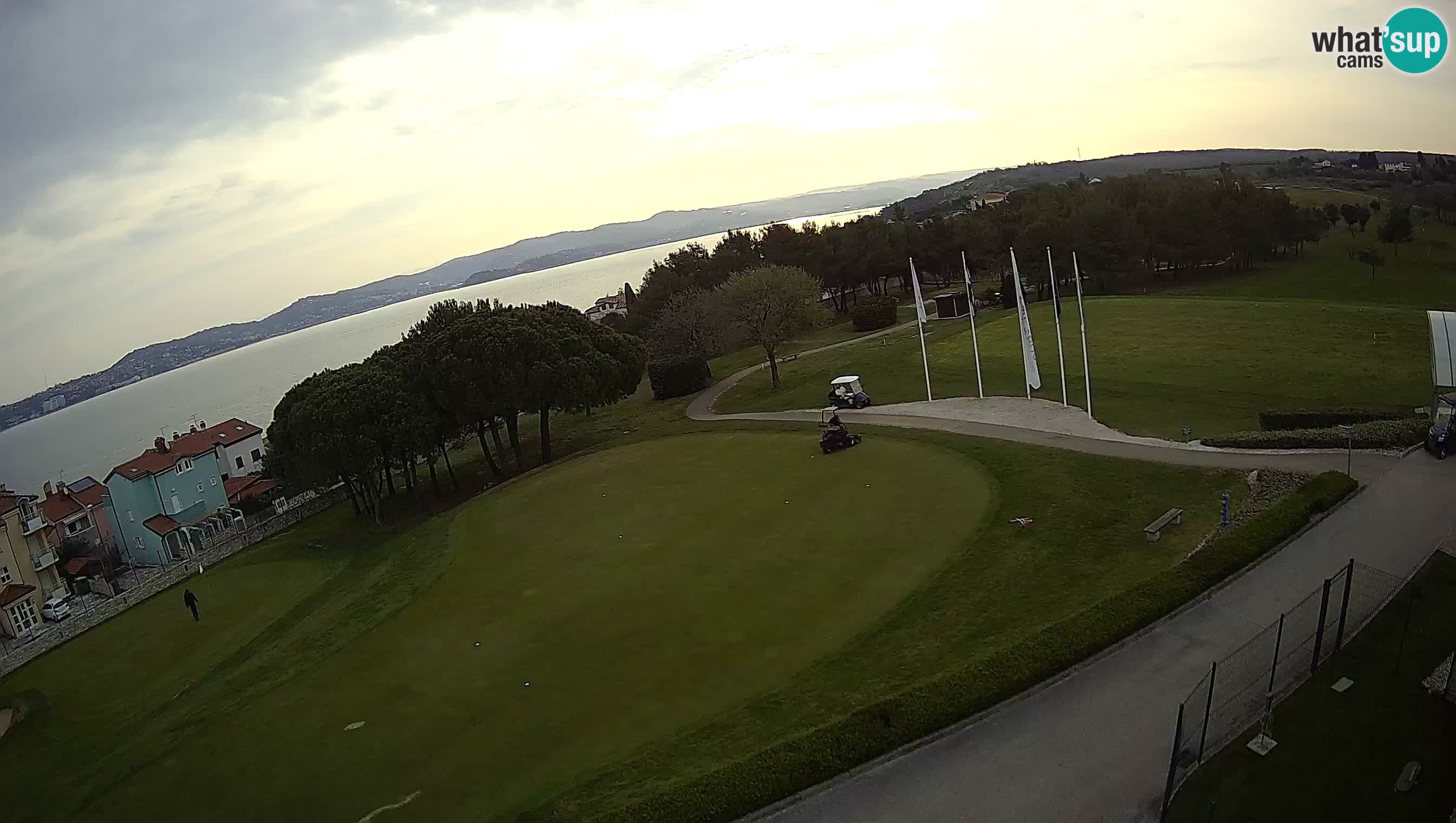 Golf Adriatic Spletna kamera v živo Savudrija – Rezidencija Skiper – Istra – Hrvaška