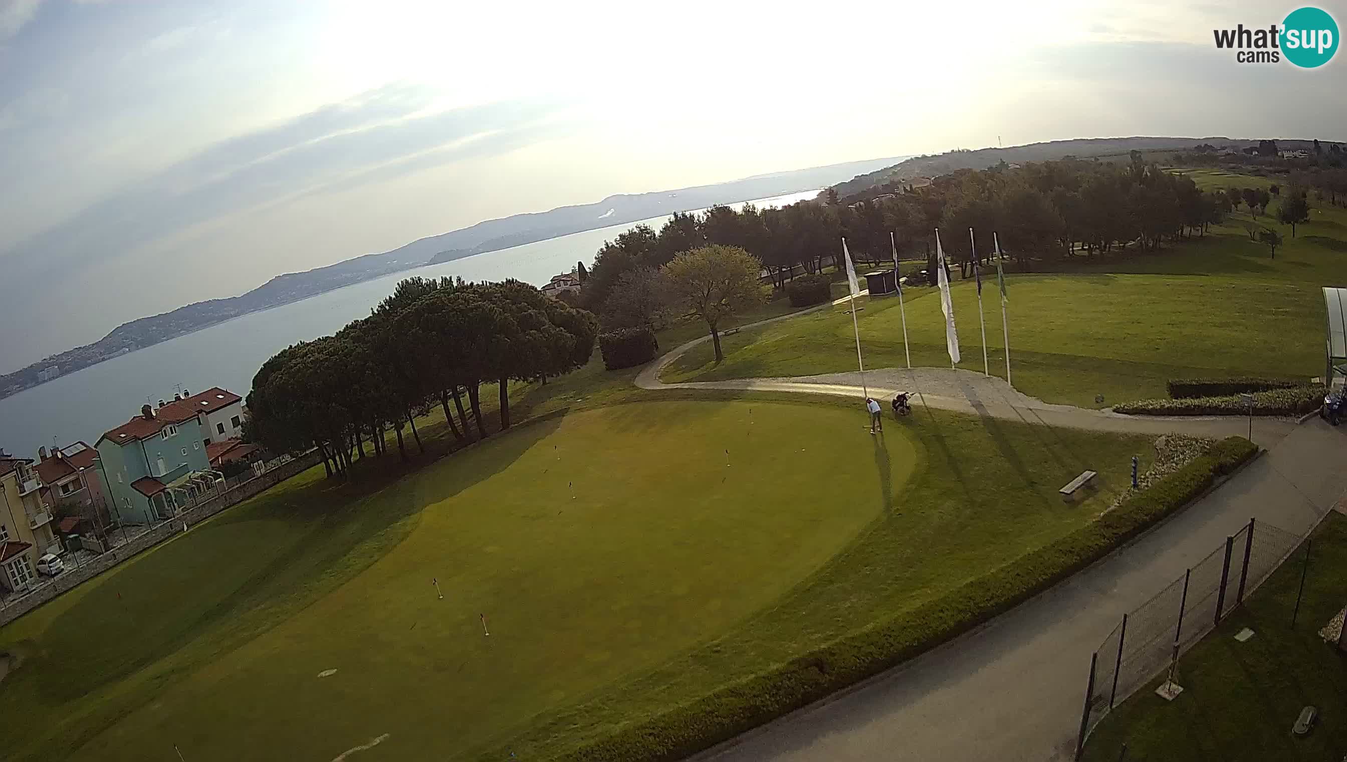Golf Adriatique Webcam en direct Savudrija – Rezidencija Skiper – Istrie – Croatie