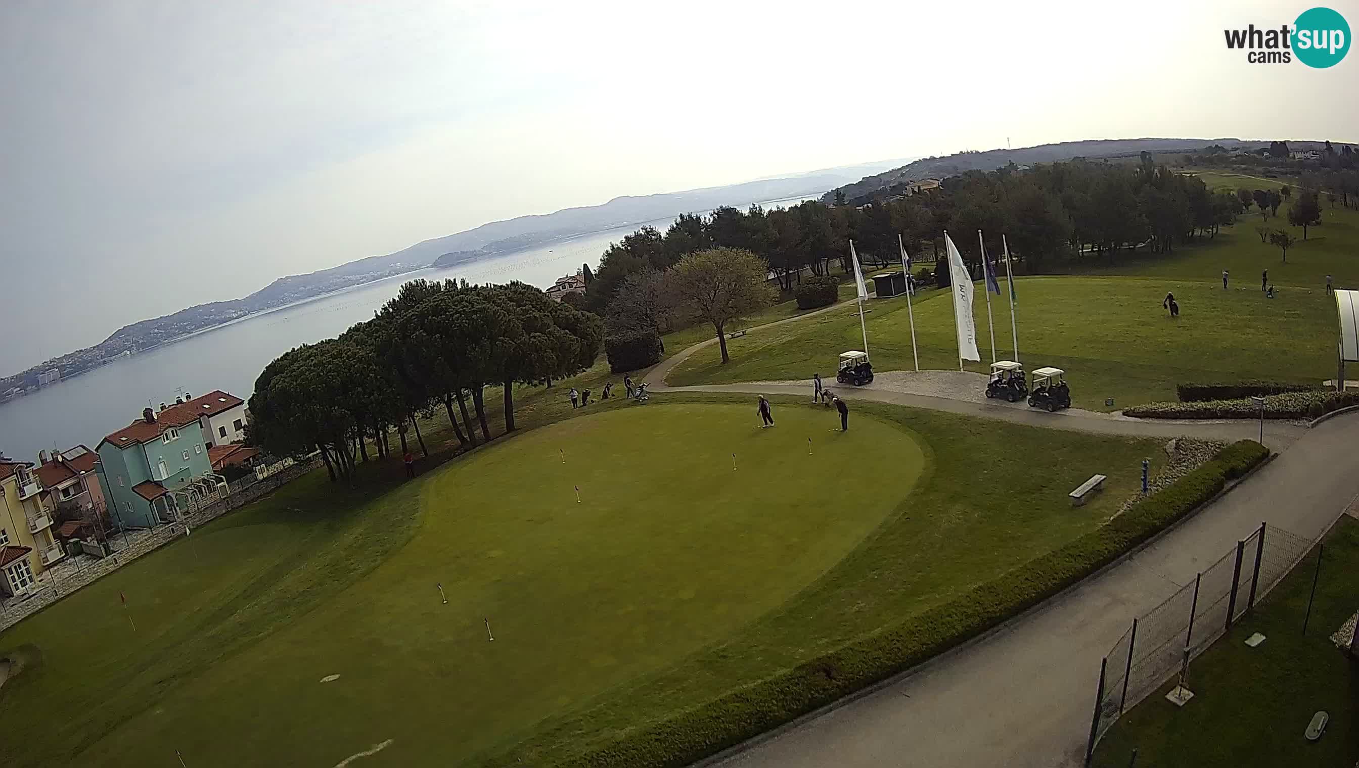 Golf Adriatique Webcam en direct Savudrija – Rezidencija Skiper – Istrie – Croatie