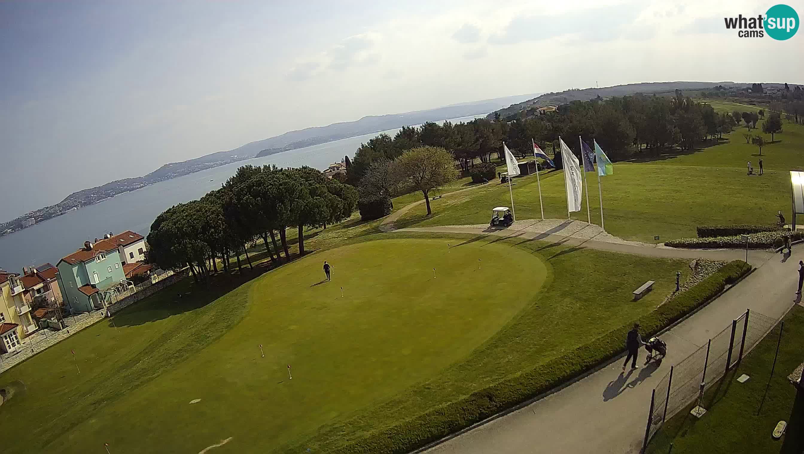 Golf Adriatic Live webcam Savudrija – Rezidencija Skiper – Istria – Croazia
