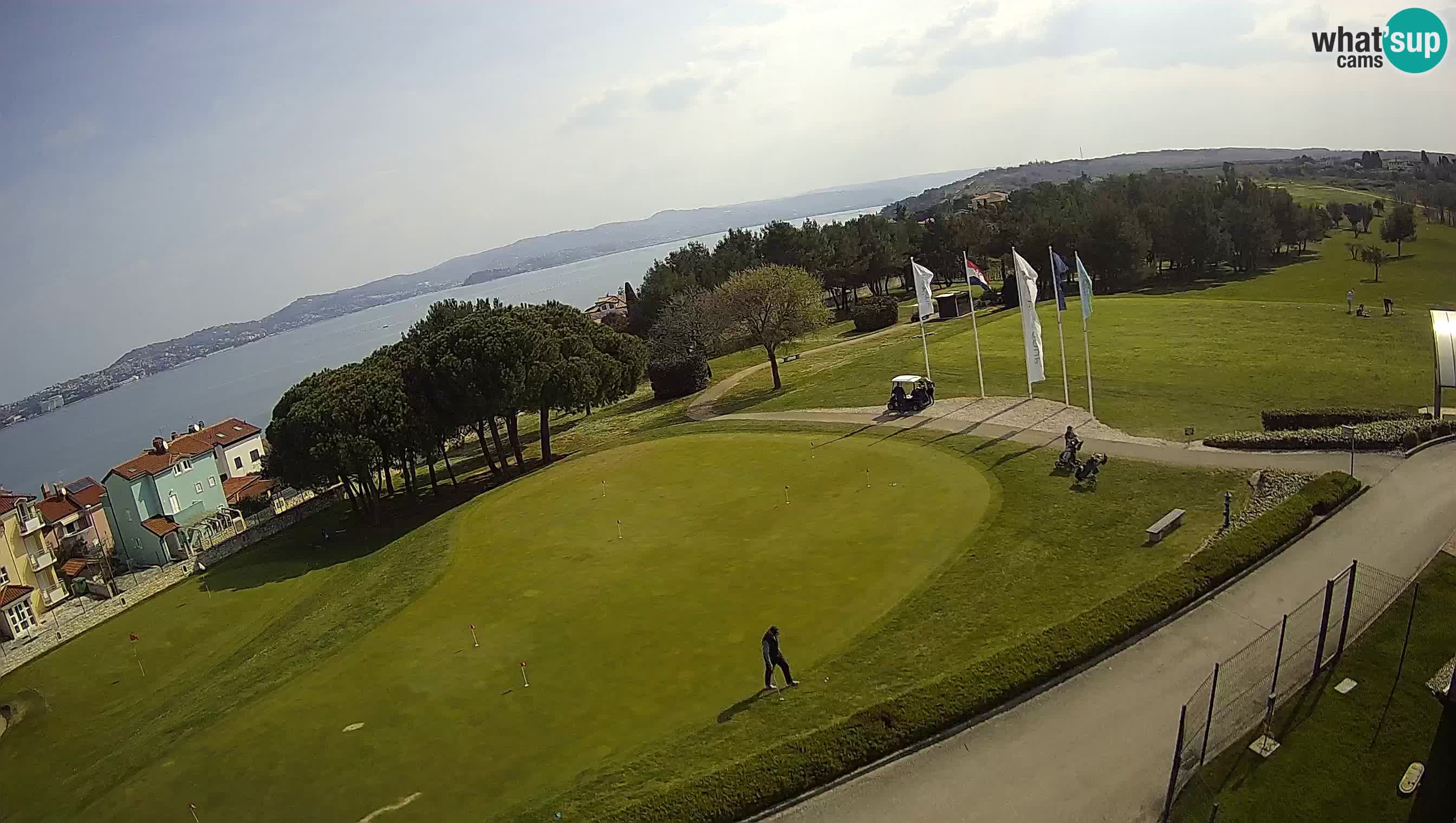 Golf Adriatic Live webcam Savudrija – Rezidencija Skiper – Istria – Croazia
