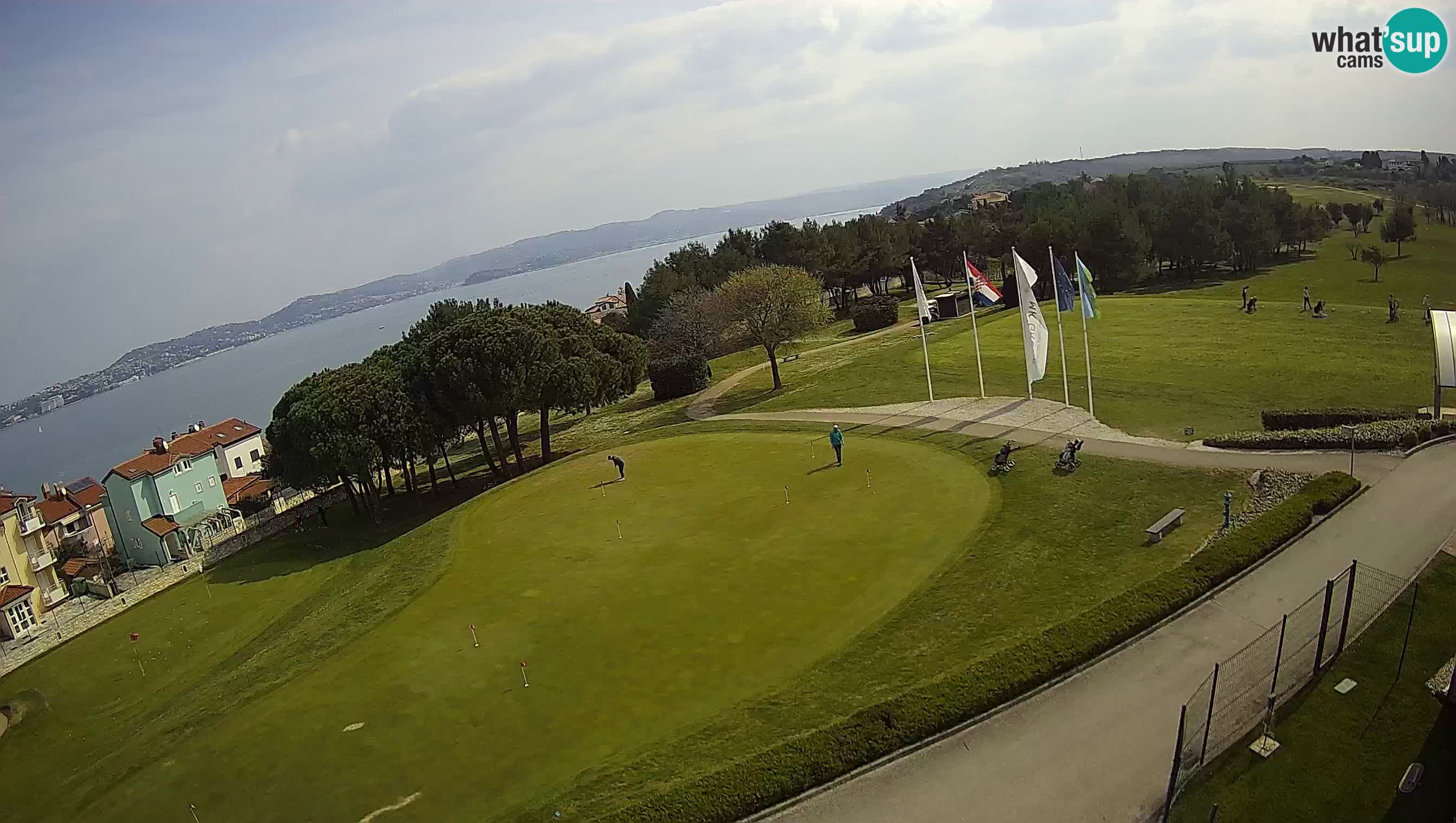 Golf Adriatic Live webcam Savudrija – Rezidencija Skiper – Istria – Croazia