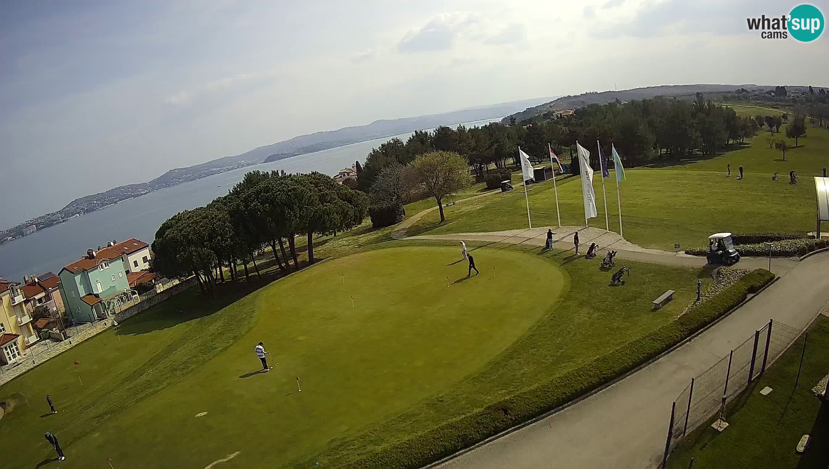 Golf Adriatic Spletna kamera v živo Savudrija – Rezidencija Skiper – Istra – Hrvaška