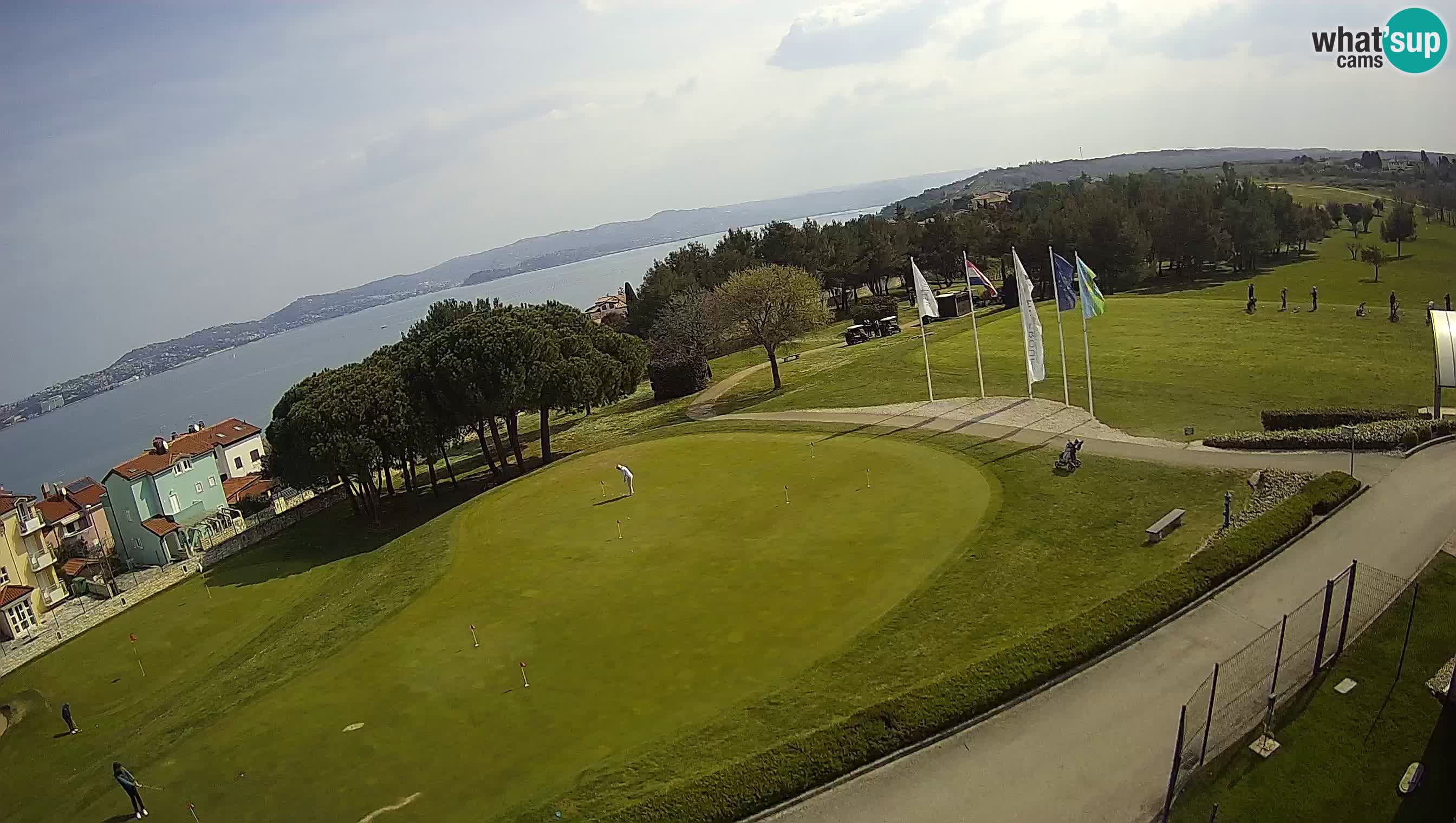 Golf Adriatic Live webcam Savudrija – Rezidencija Skiper – Istria – Croatia