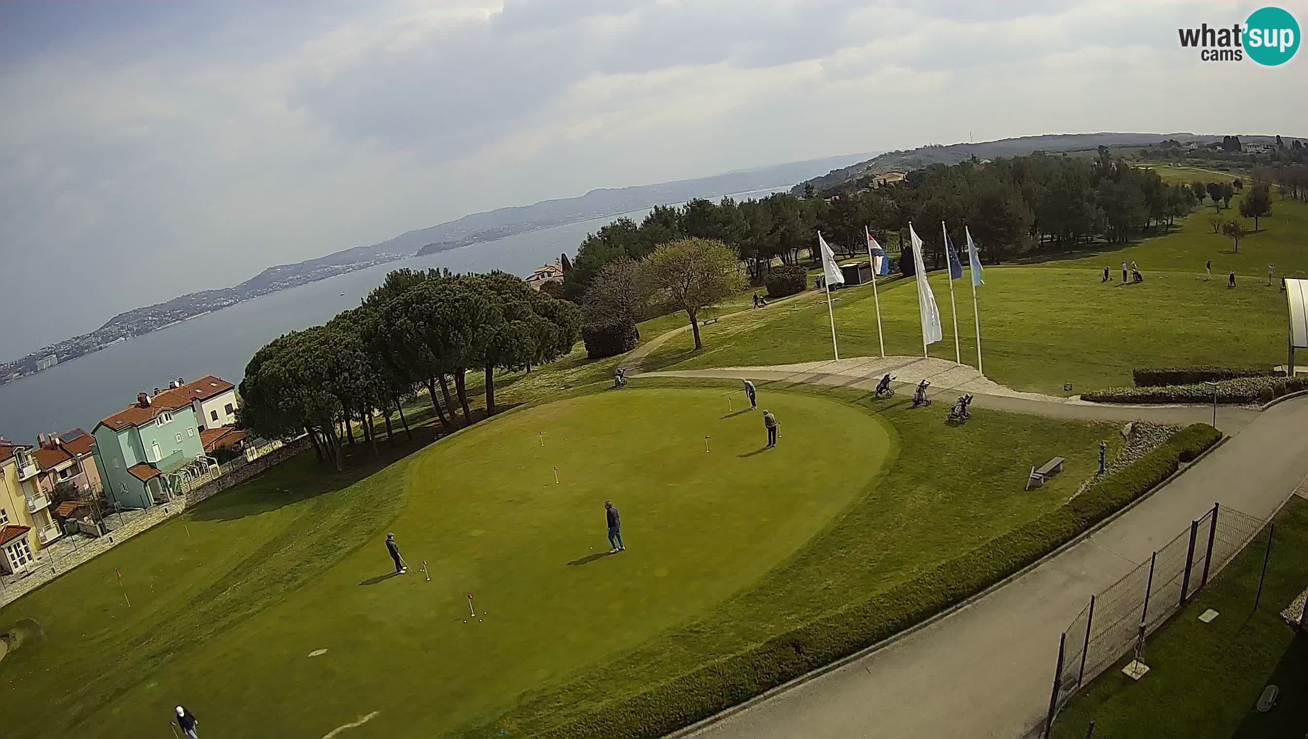 Golf Adriatic Spletna kamera v živo Savudrija – Rezidencija Skiper – Istra – Hrvaška