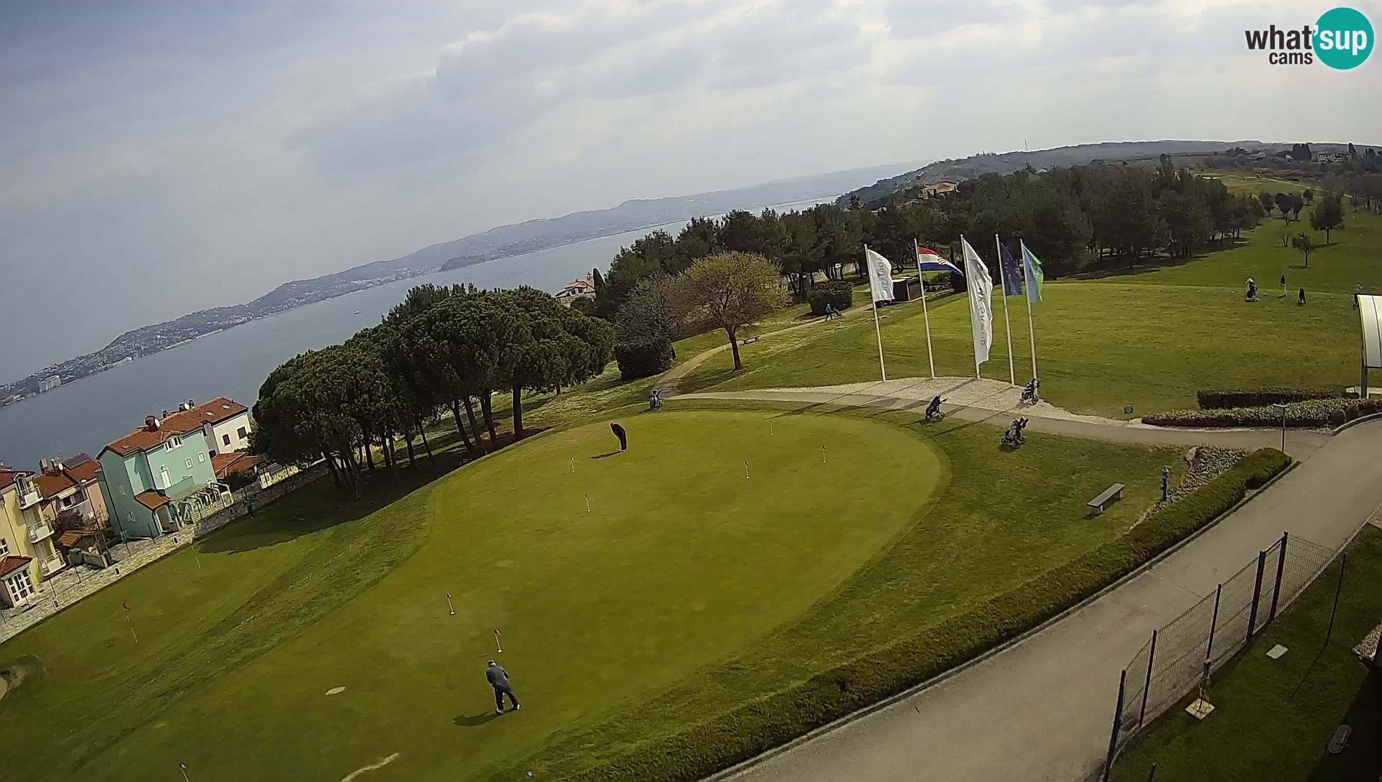 Golf Adriatic Live webcam Savudrija – Rezidencija Skiper – Istria – Croazia