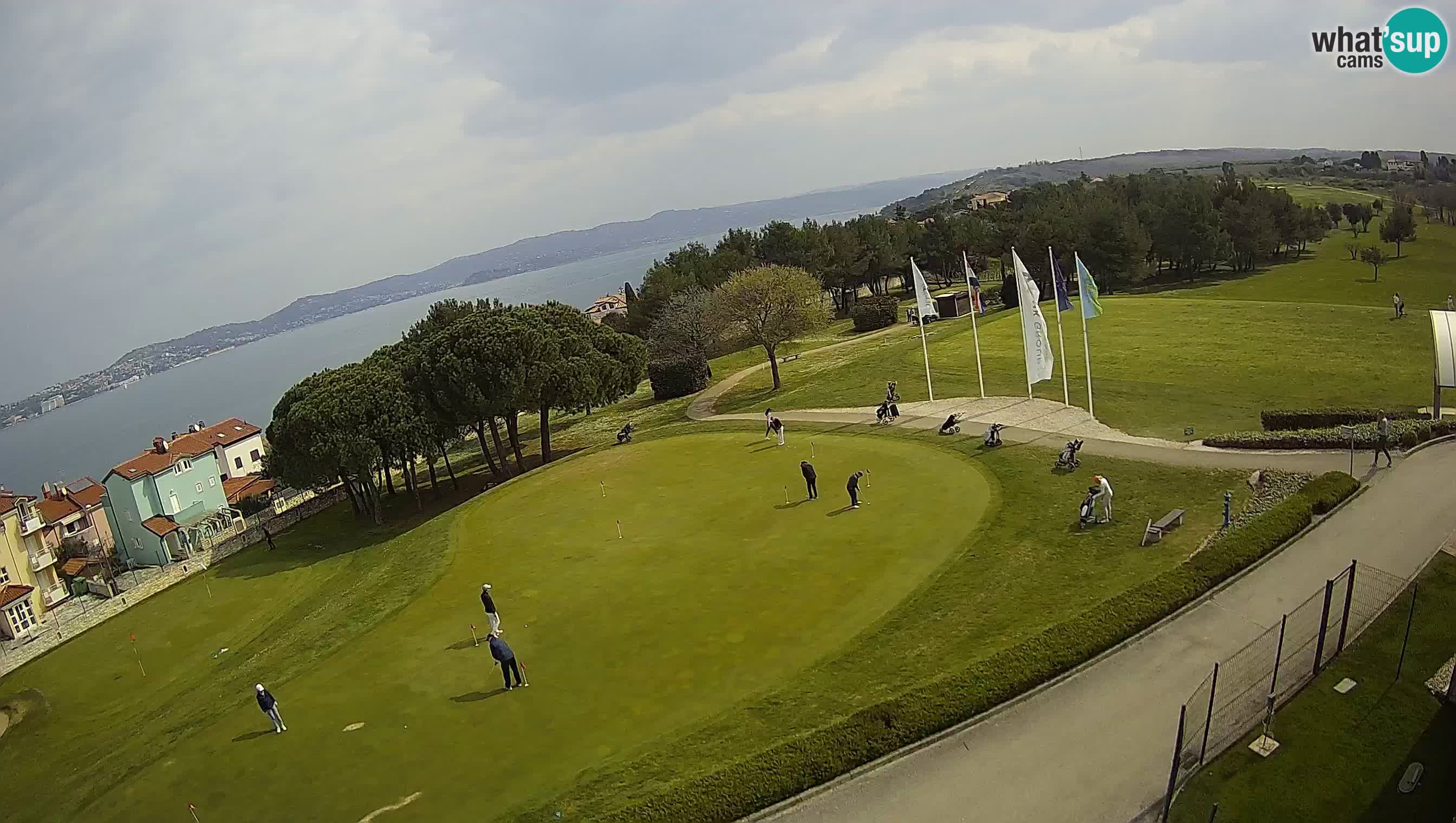 Golf Adriatic Spletna kamera v živo Savudrija – Rezidencija Skiper – Istra – Hrvaška