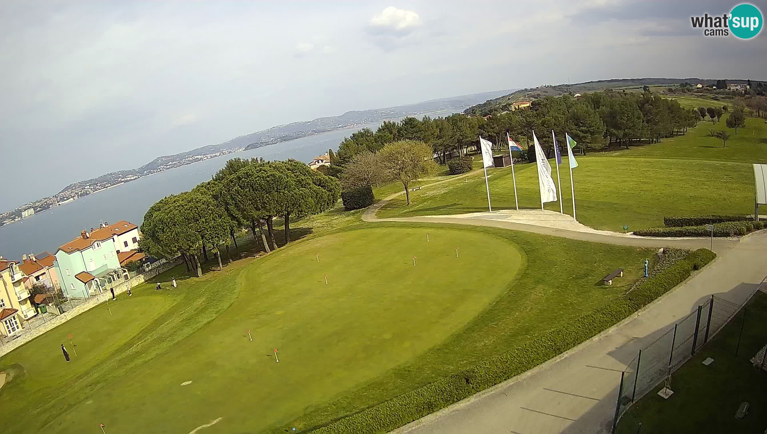 Golf Adriatique Webcam en direct Savudrija – Rezidencija Skiper – Istrie – Croatie