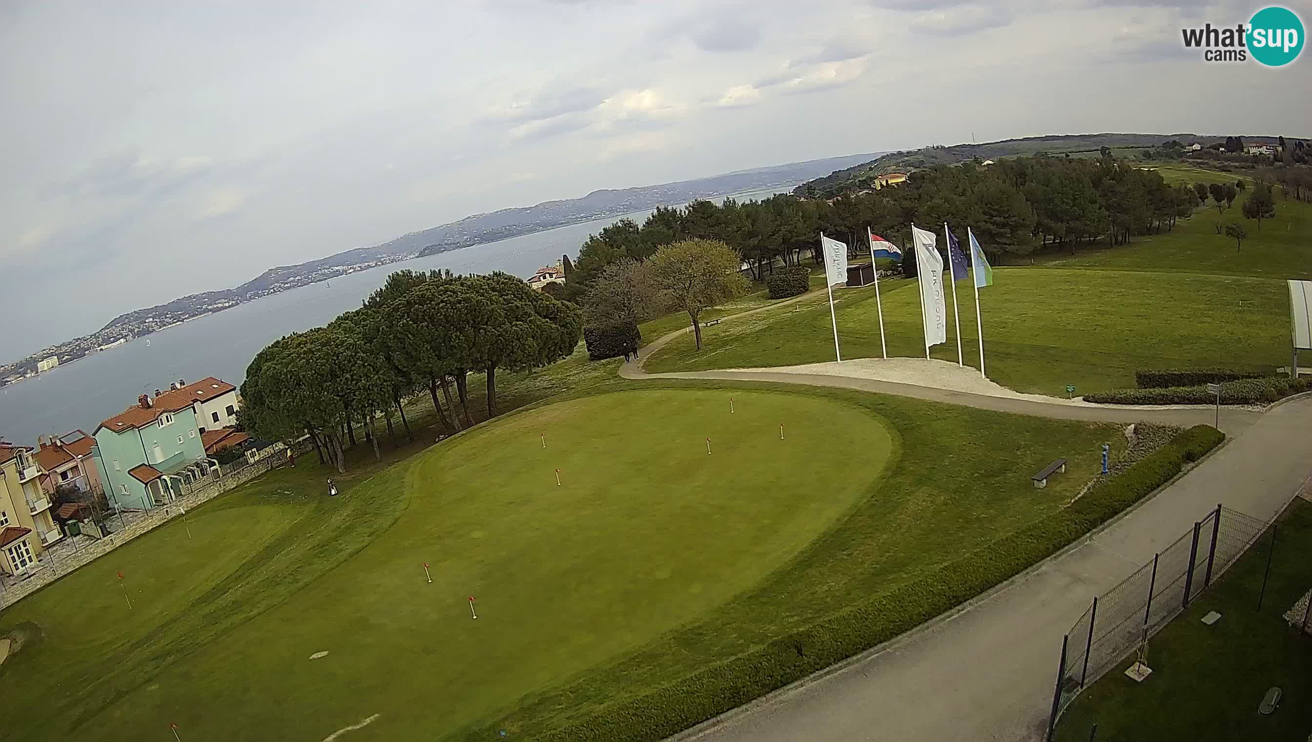 Golf Adriatique Webcam en direct Savudrija – Rezidencija Skiper – Istrie – Croatie