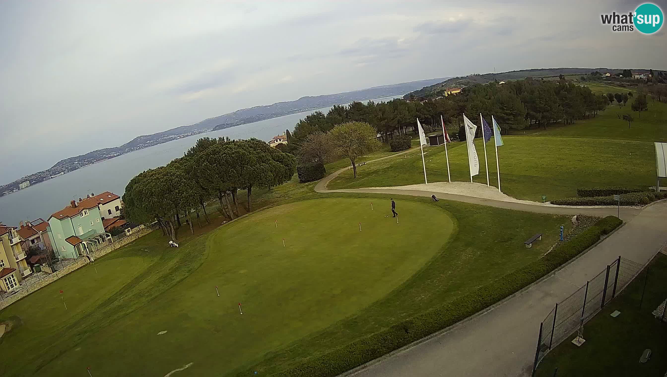 Golf Adriatique Webcam en direct Savudrija – Rezidencija Skiper – Istrie – Croatie