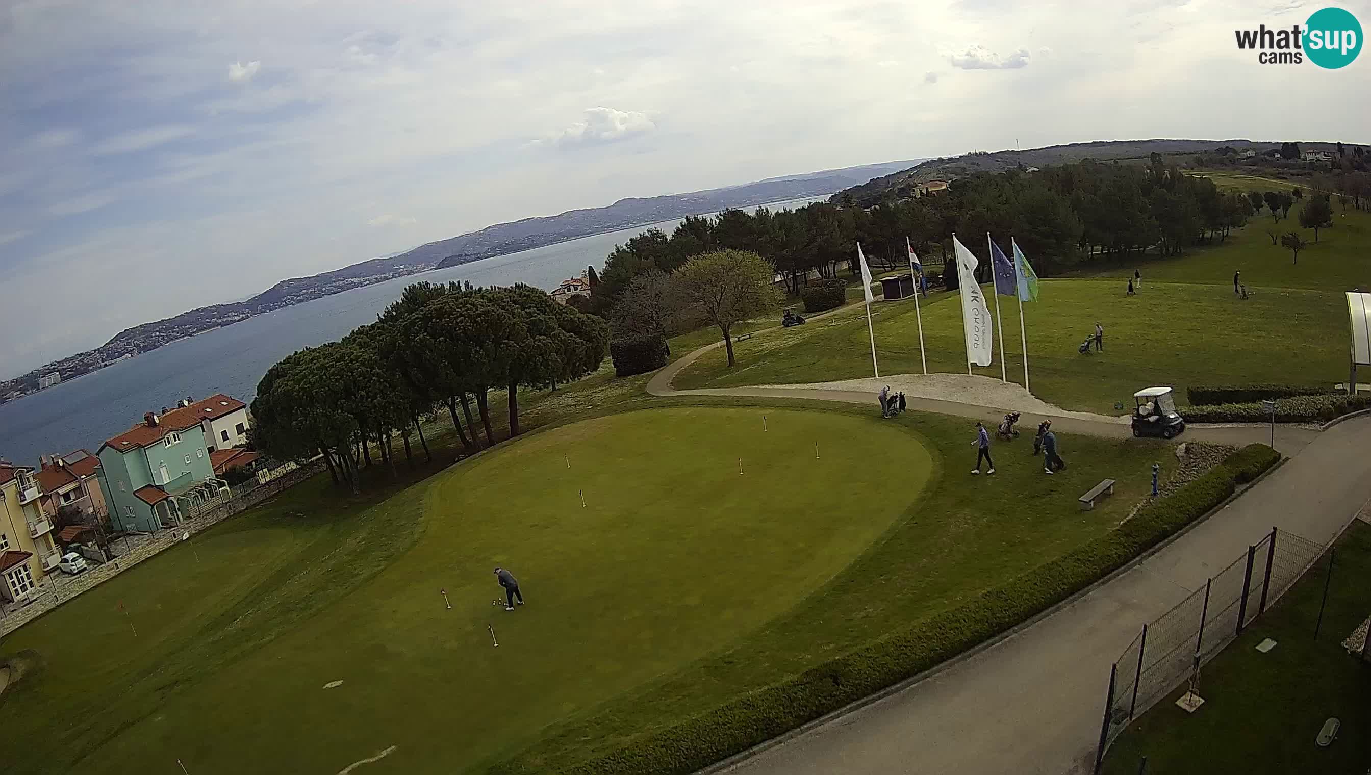 Golf Adriatic Cámara web en vivo Savudrija – Rezidencija Skiper – Istria – Croacia