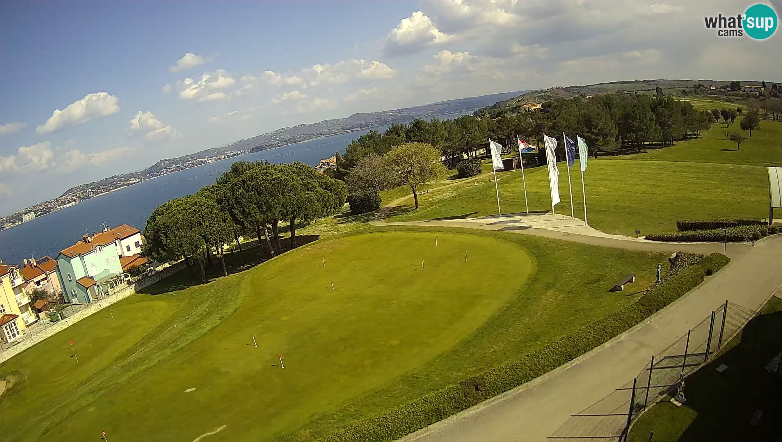 Golf Adriatic Live webcam Savudrija – Rezidencija Skiper – Istria – Croazia