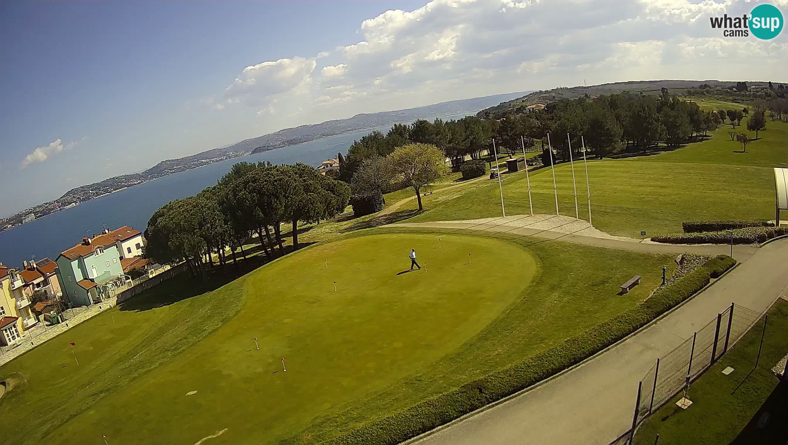 Golf Adriatique Webcam en direct Savudrija – Rezidencija Skiper – Istrie – Croatie