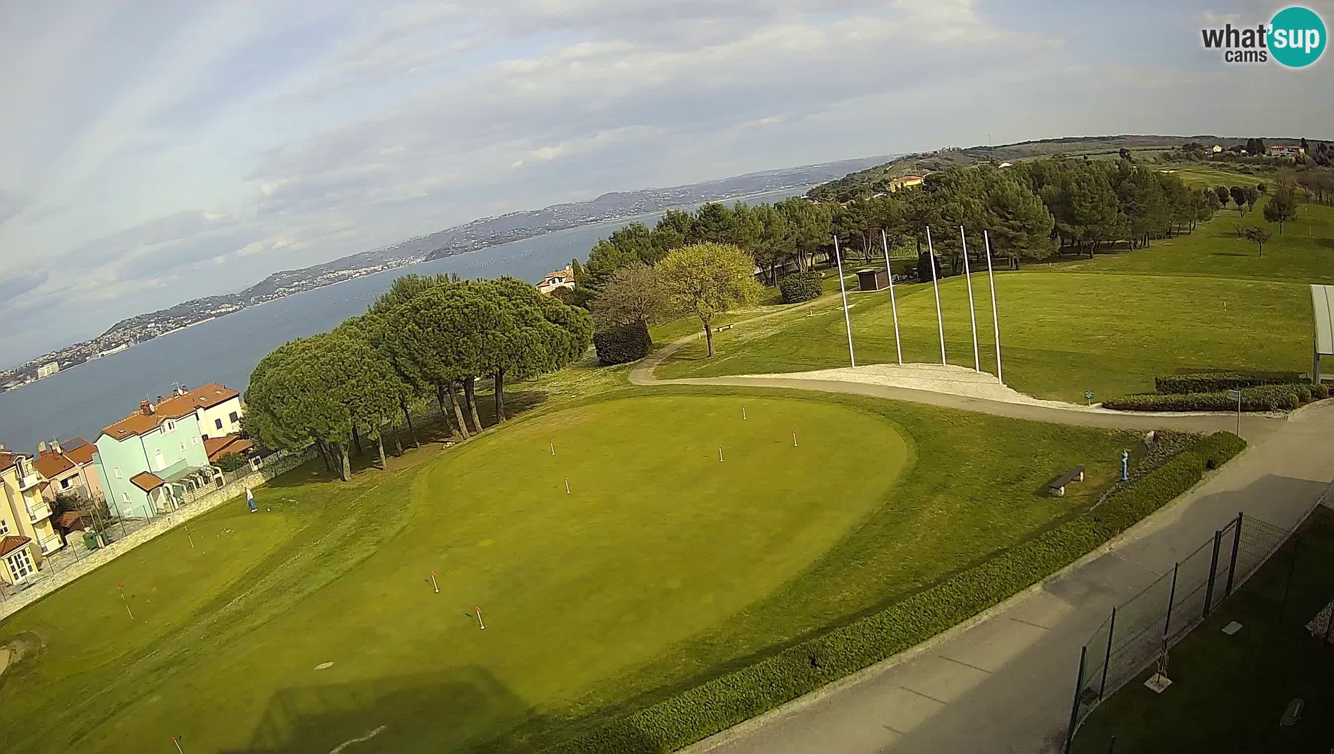 Golf Adriatic Live webcam Savudrija – Rezidencija Skiper – Istria – Croazia