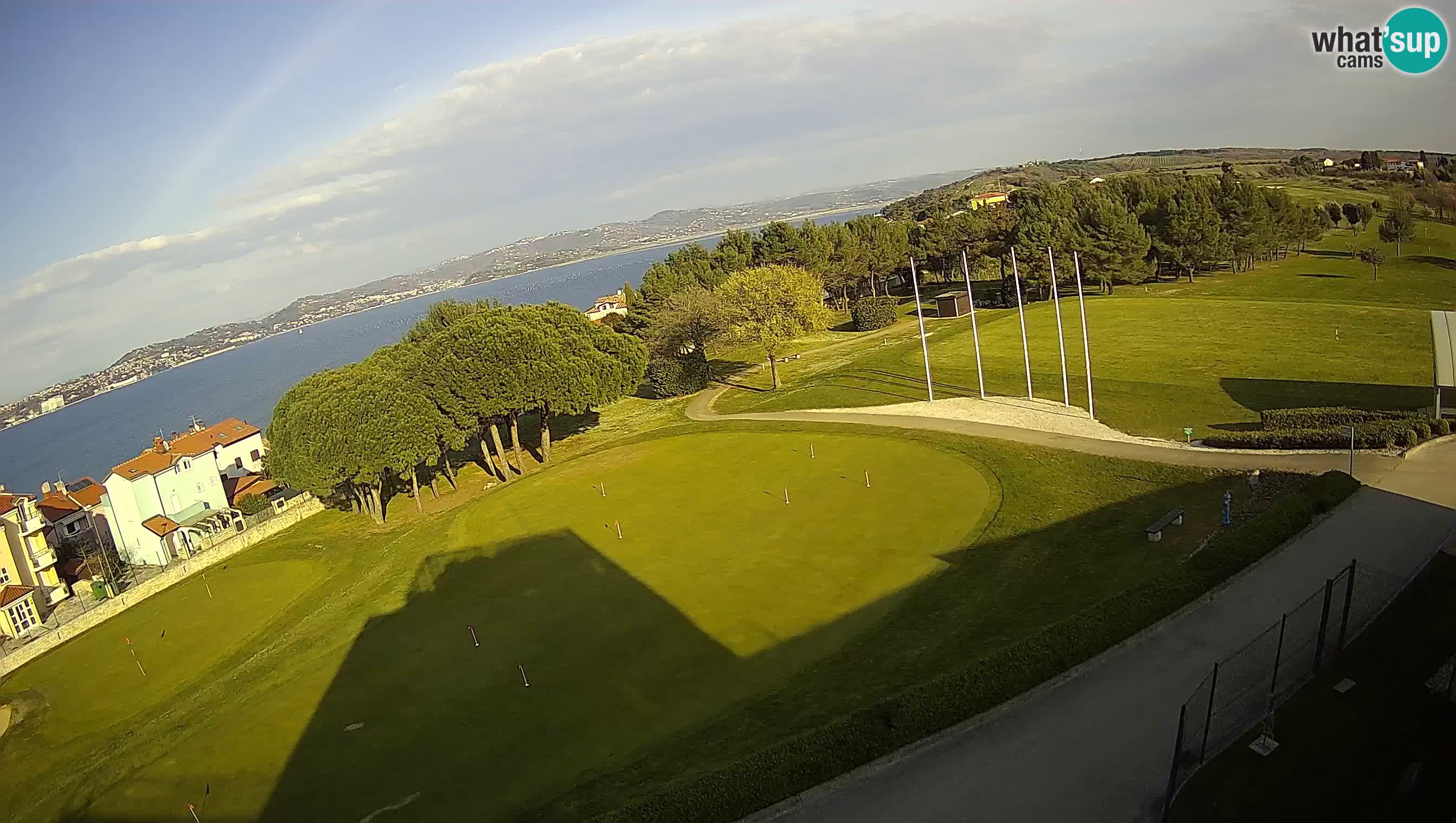 Golf Adriatic Live webcam Savudrija – Rezidencija Skiper – Istria – Croatia