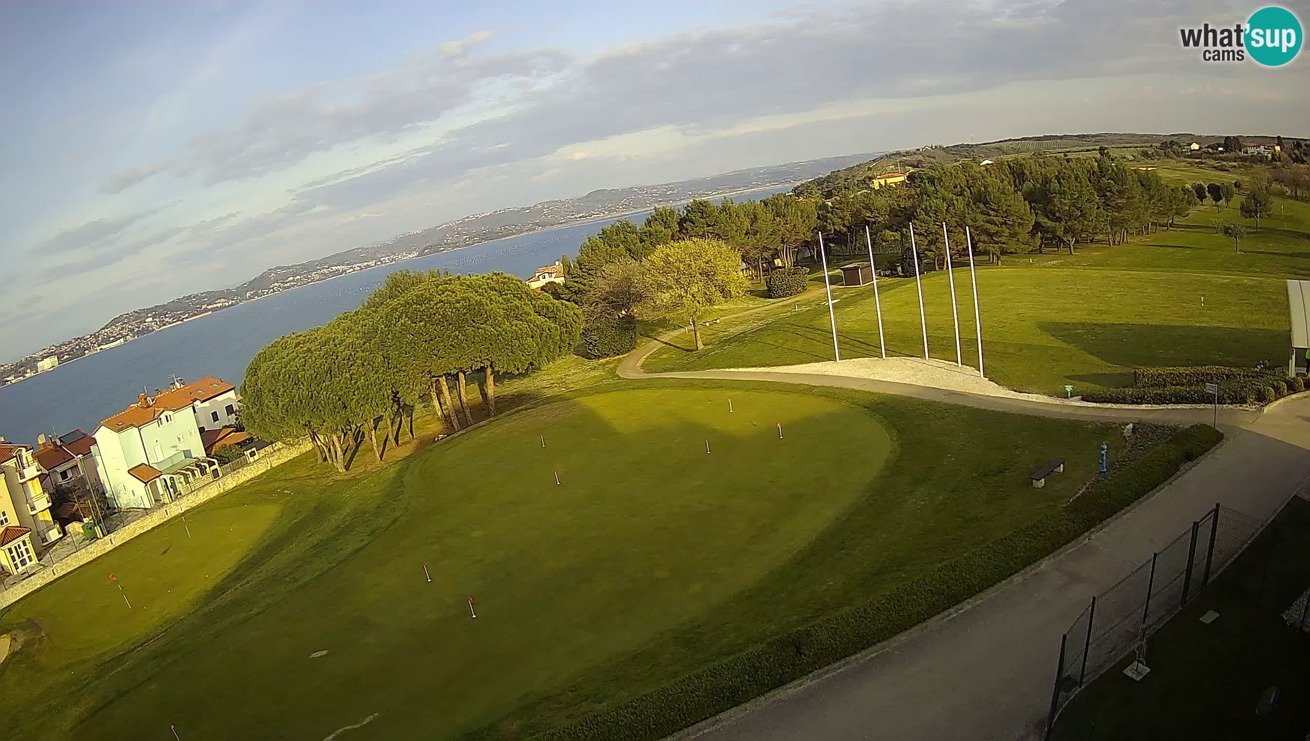 Golf Adriatique Webcam en direct Savudrija – Rezidencija Skiper – Istrie – Croatie