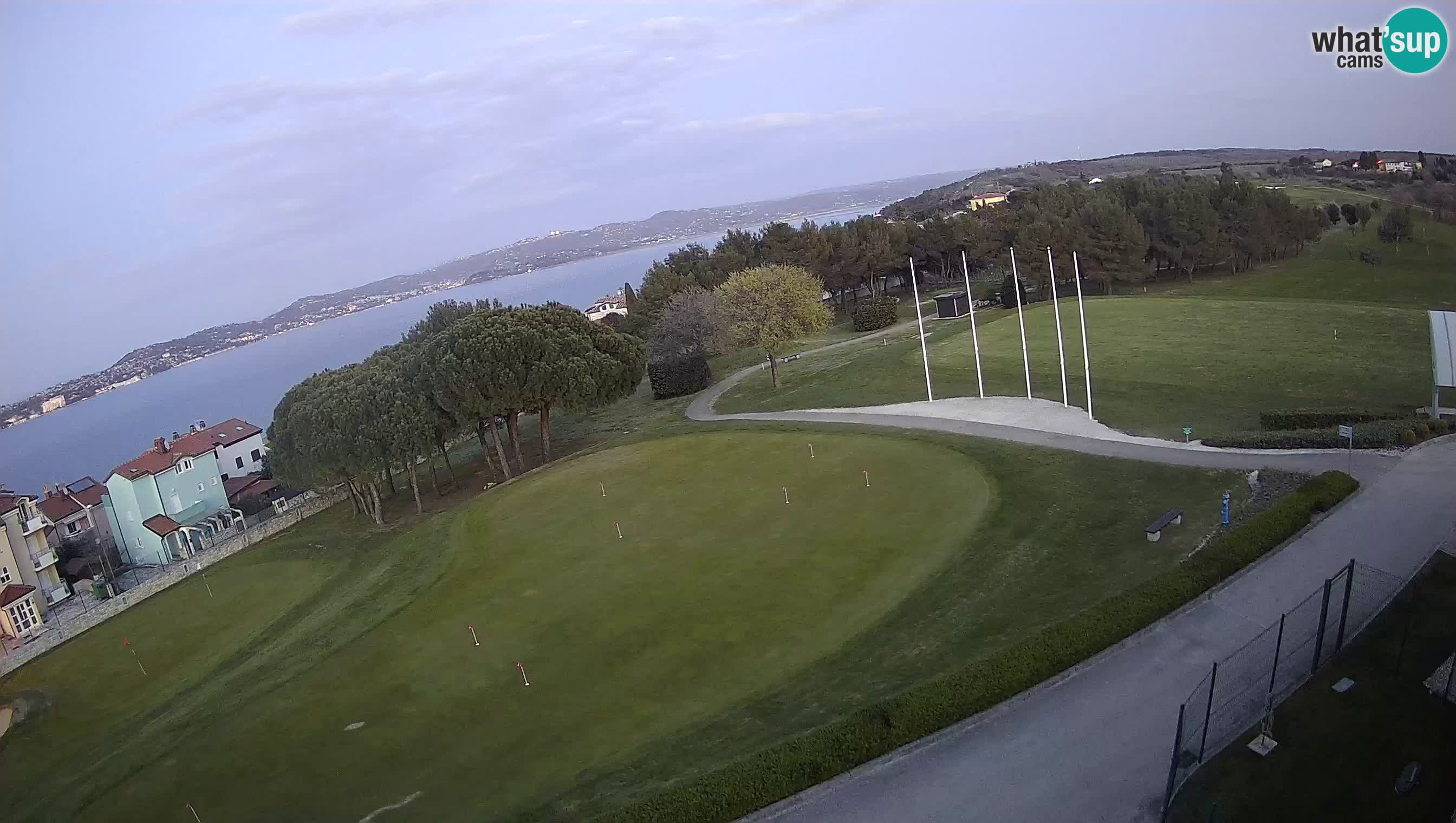 Golf Adriatique Webcam en direct Savudrija – Rezidencija Skiper – Istrie – Croatie