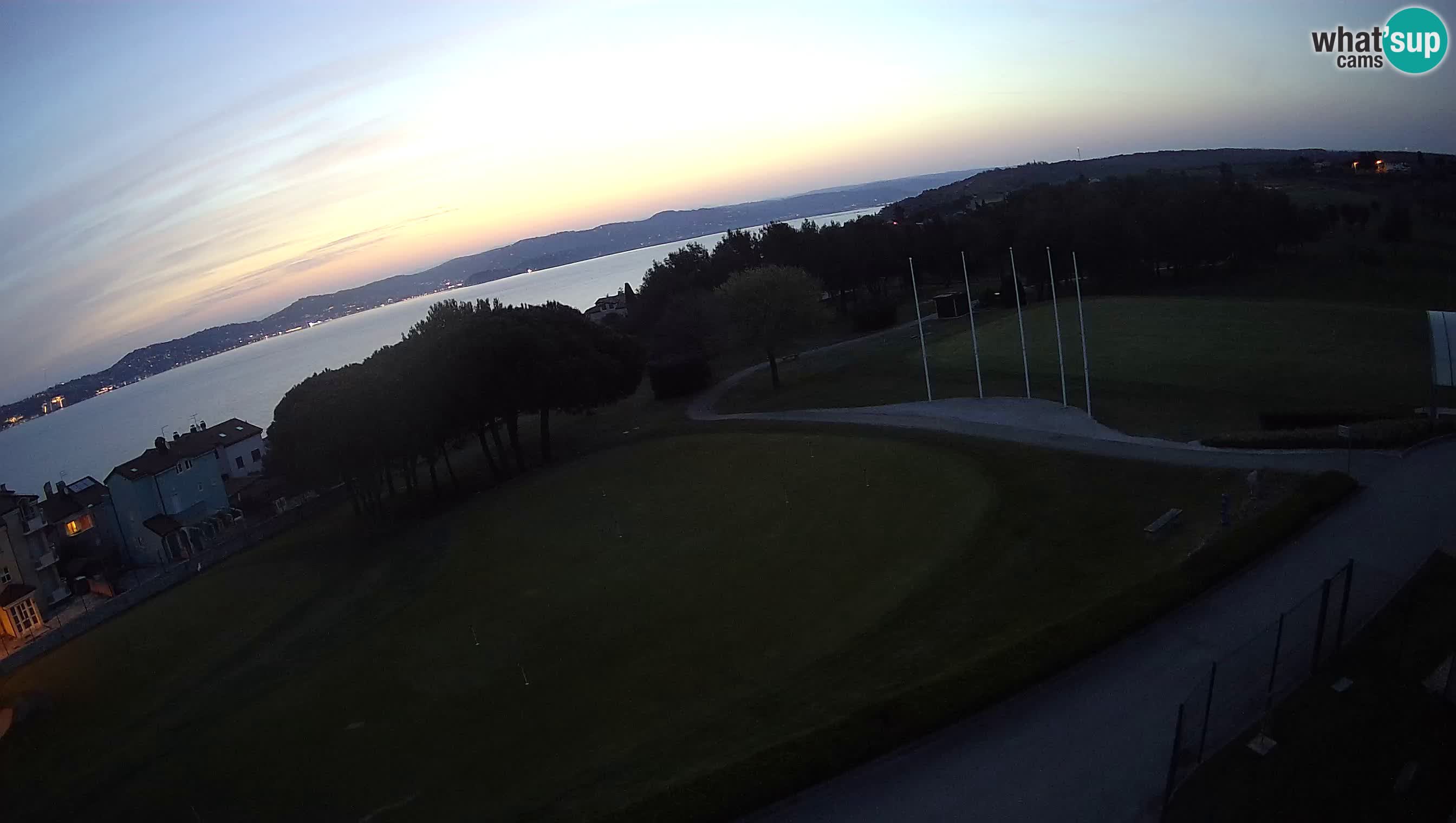 Golf Adriatique Webcam en direct Savudrija – Rezidencija Skiper – Istrie – Croatie