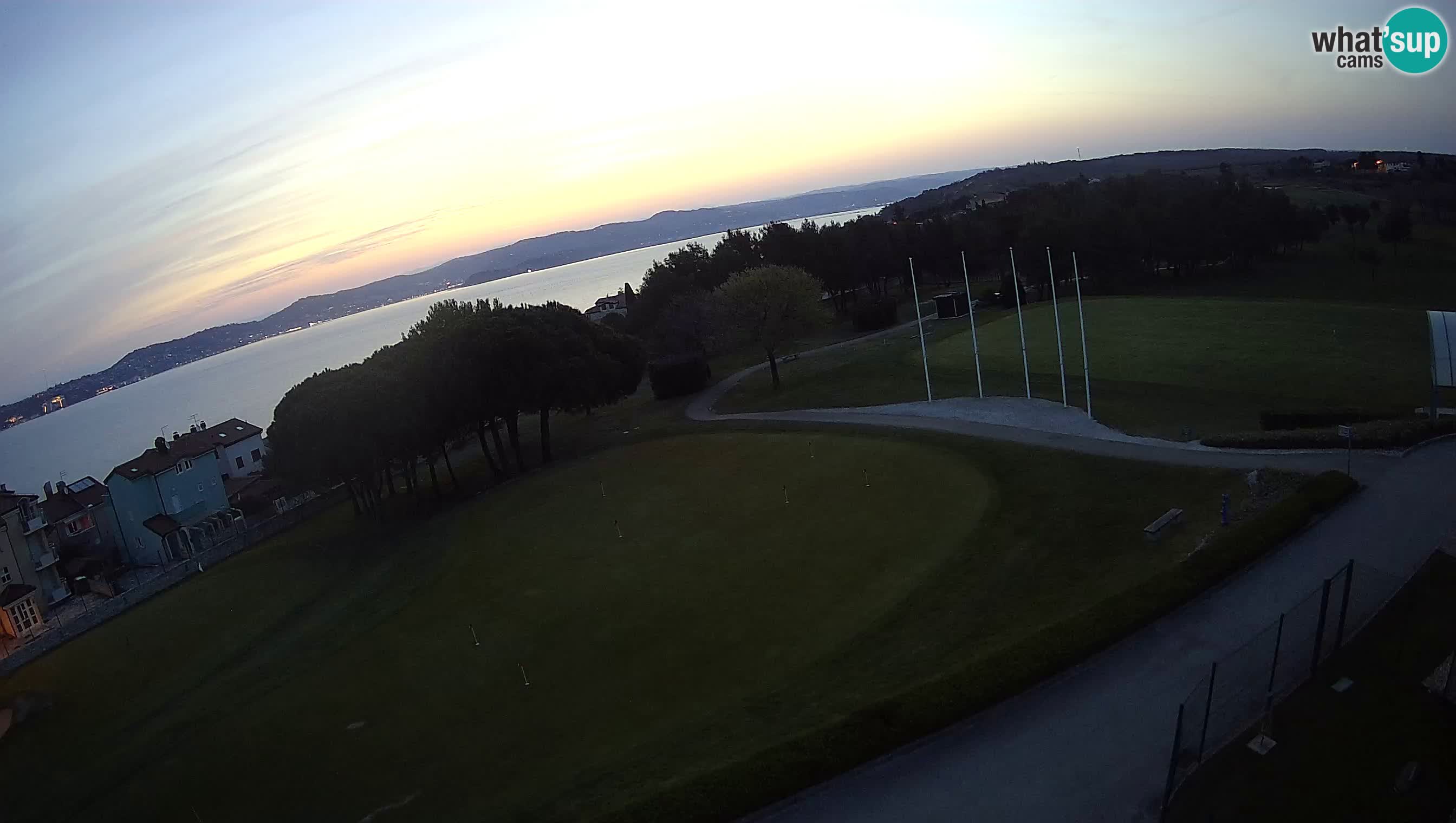 Golf Adriatic Spletna kamera v živo Savudrija – Rezidencija Skiper – Istra – Hrvaška