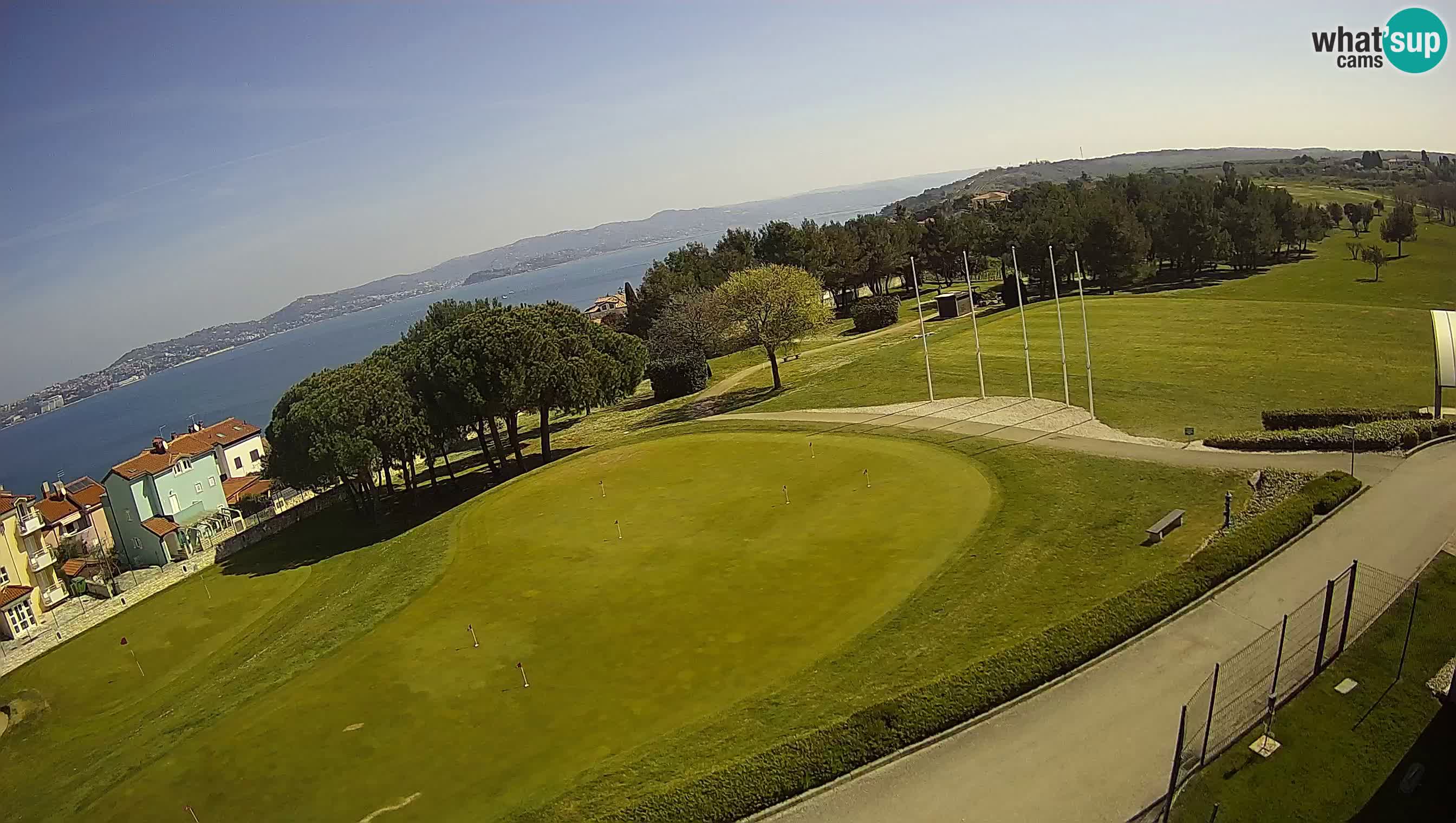 Golf Adriatic Spletna kamera v živo Savudrija – Rezidencija Skiper – Istra – Hrvaška