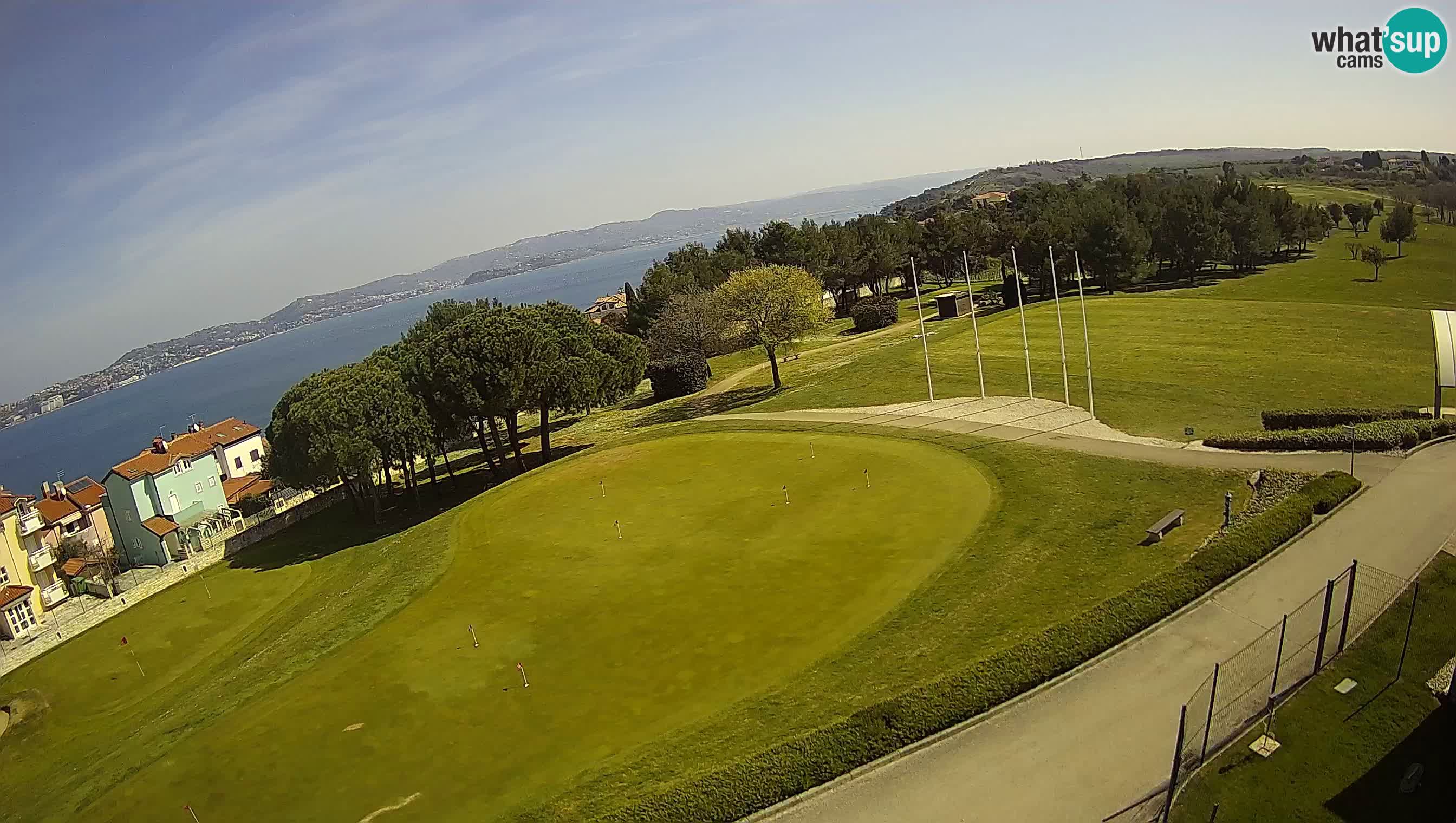 Golf Adriatique Webcam en direct Savudrija – Rezidencija Skiper – Istrie – Croatie