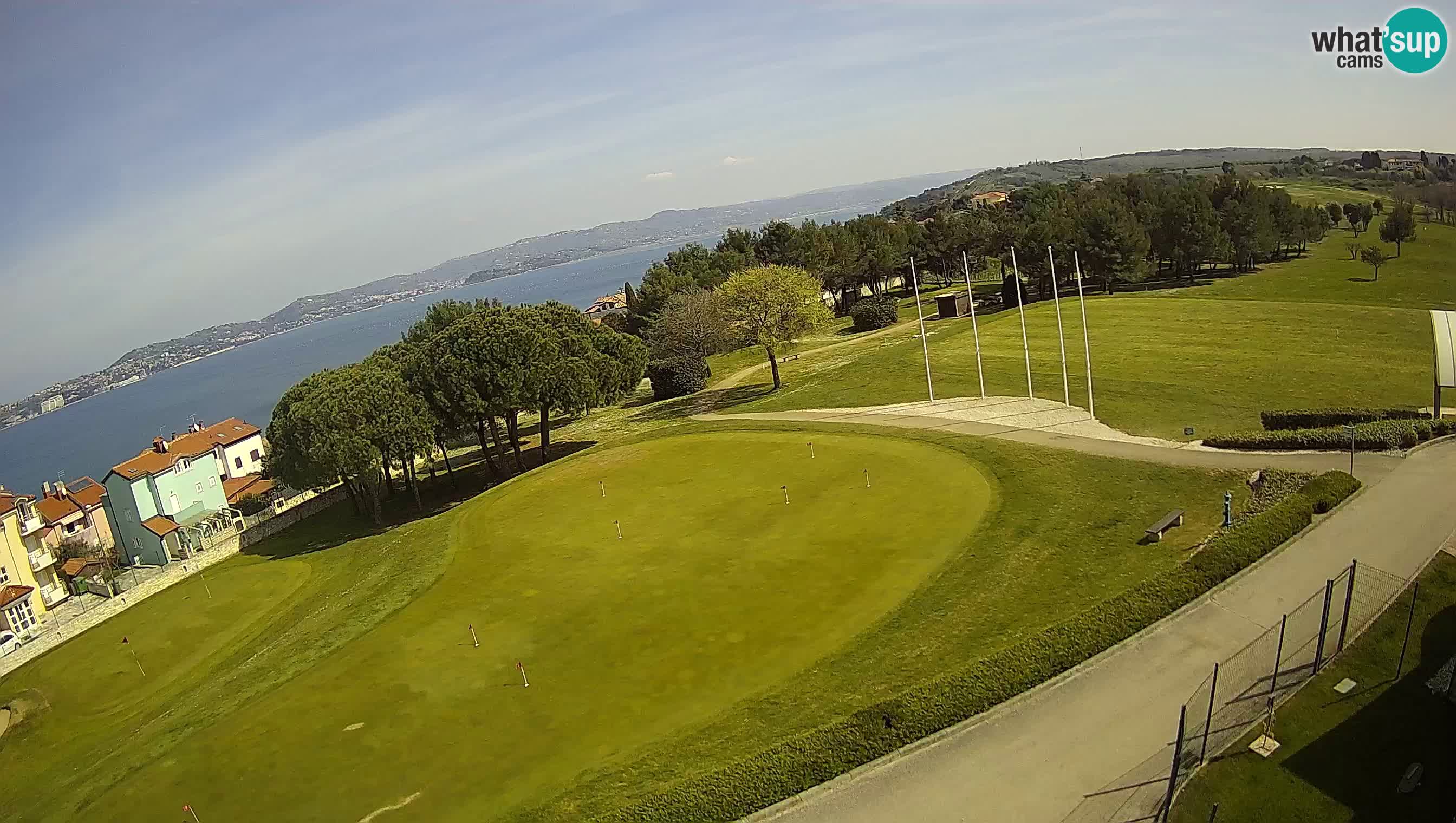Golf Adriatique Webcam en direct Savudrija – Rezidencija Skiper – Istrie – Croatie
