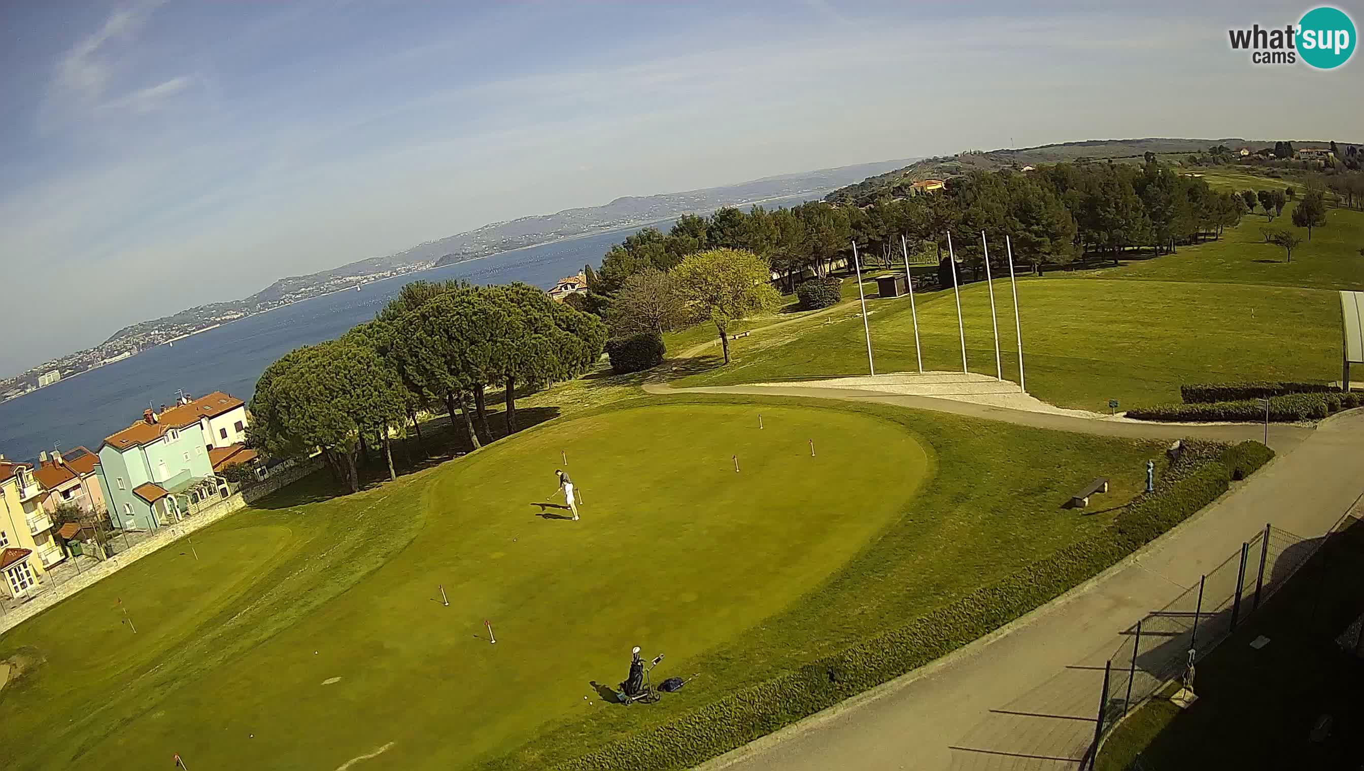 Golf Adriatic Cámara web en vivo Savudrija – Rezidencija Skiper – Istria – Croacia
