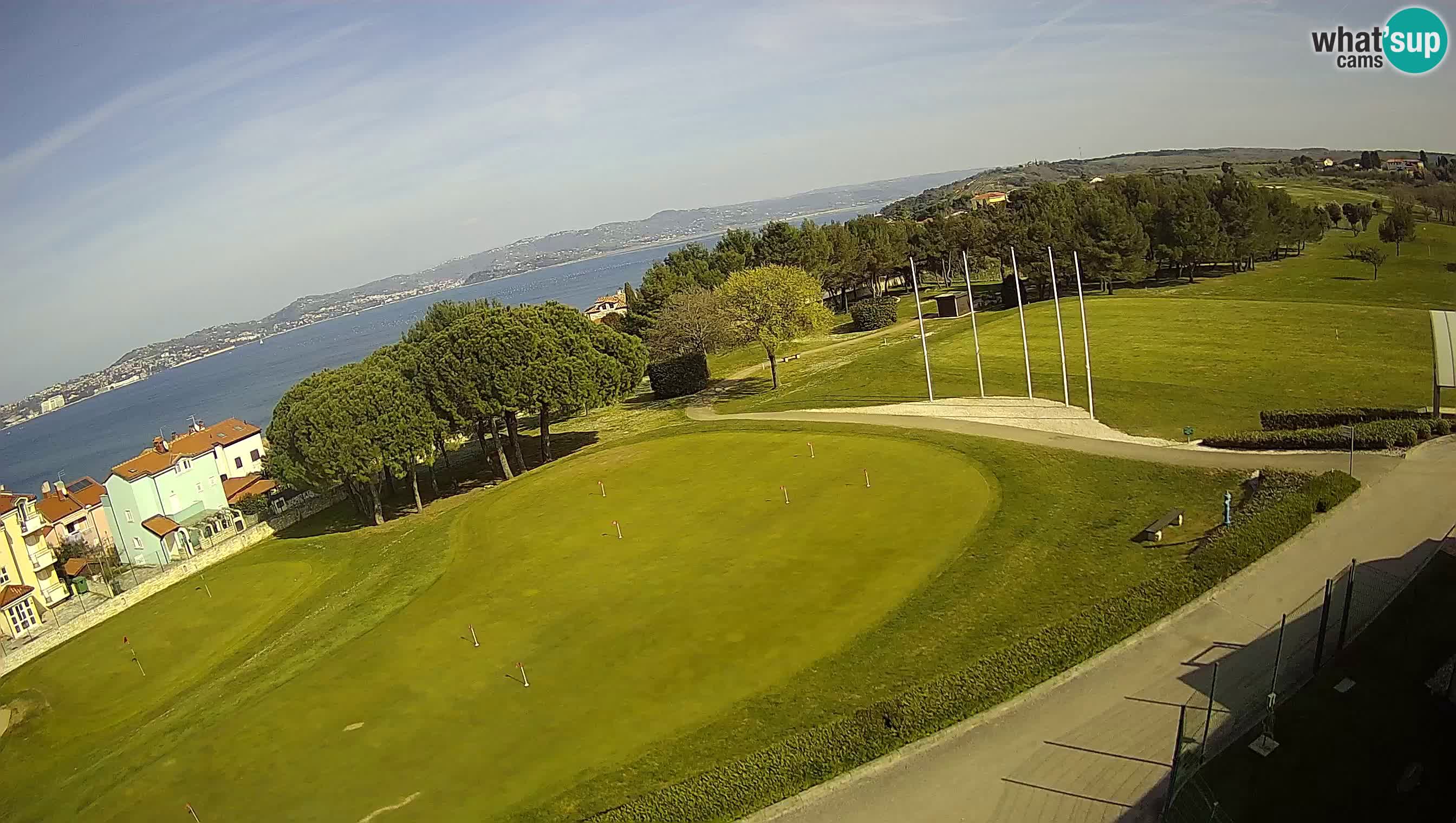 Golf Adriatique Webcam en direct Savudrija – Rezidencija Skiper – Istrie – Croatie