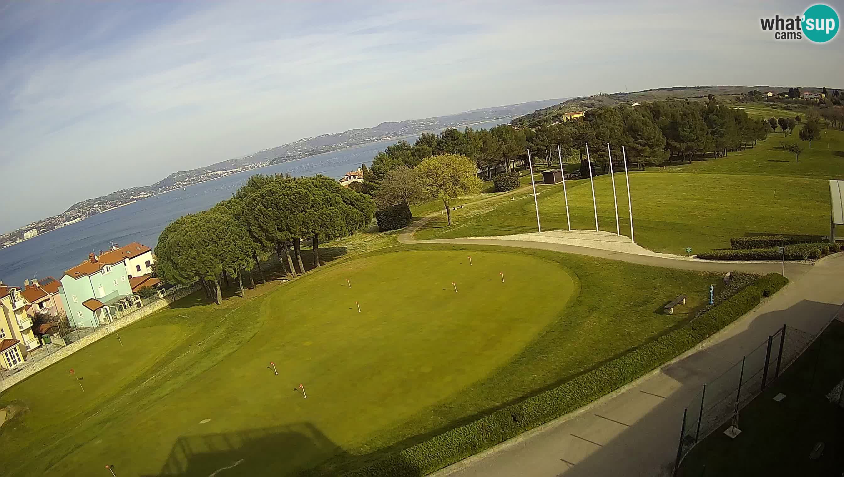 Golf Adriatic Spletna kamera v živo Savudrija – Rezidencija Skiper – Istra – Hrvaška