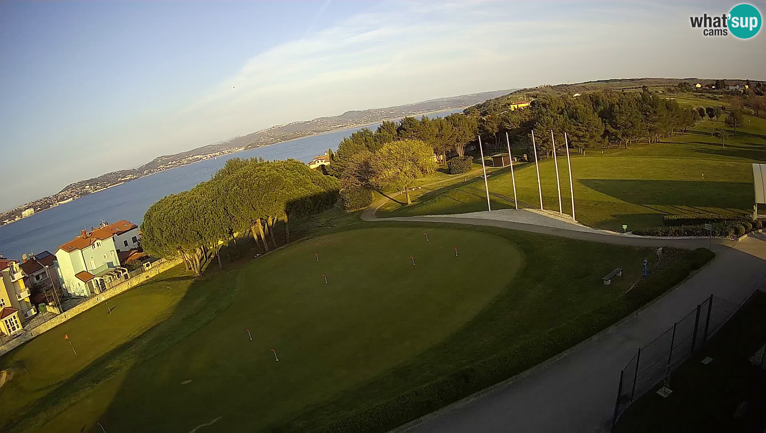 Golf Adriatique Webcam en direct Savudrija – Rezidencija Skiper – Istrie – Croatie