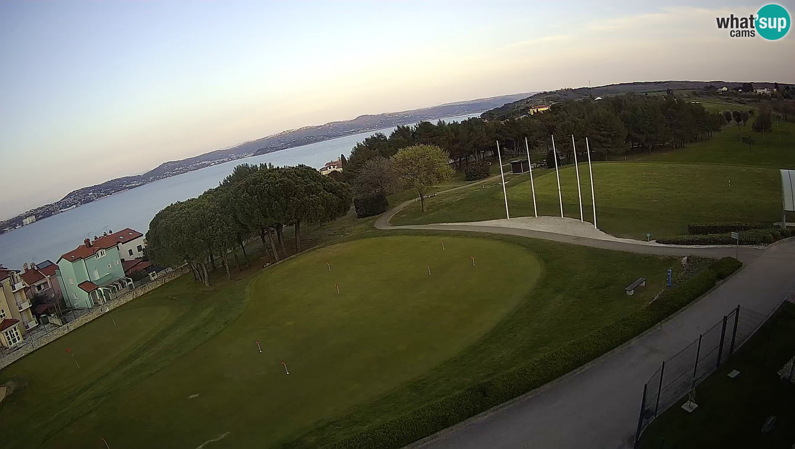 Golf Adriatique Webcam en direct Savudrija – Rezidencija Skiper – Istrie – Croatie