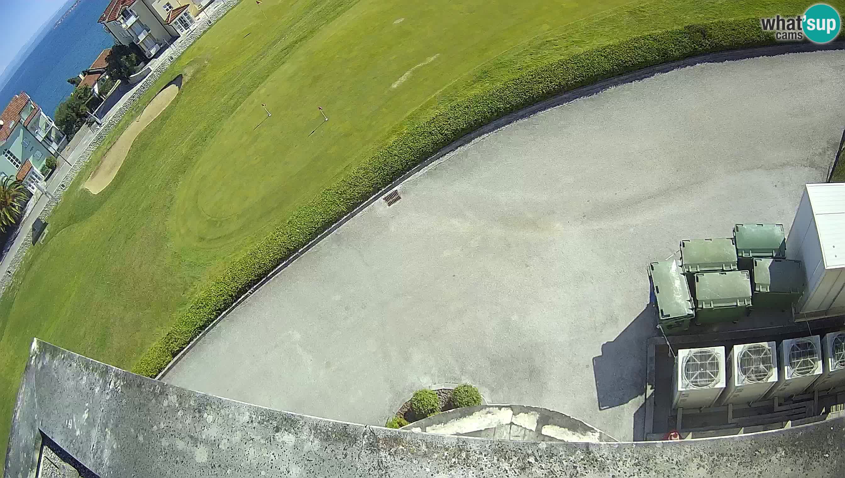 Golf Adriatique Webcam en direct Savudrija – Rezidencija Skiper – Istrie – Croatie