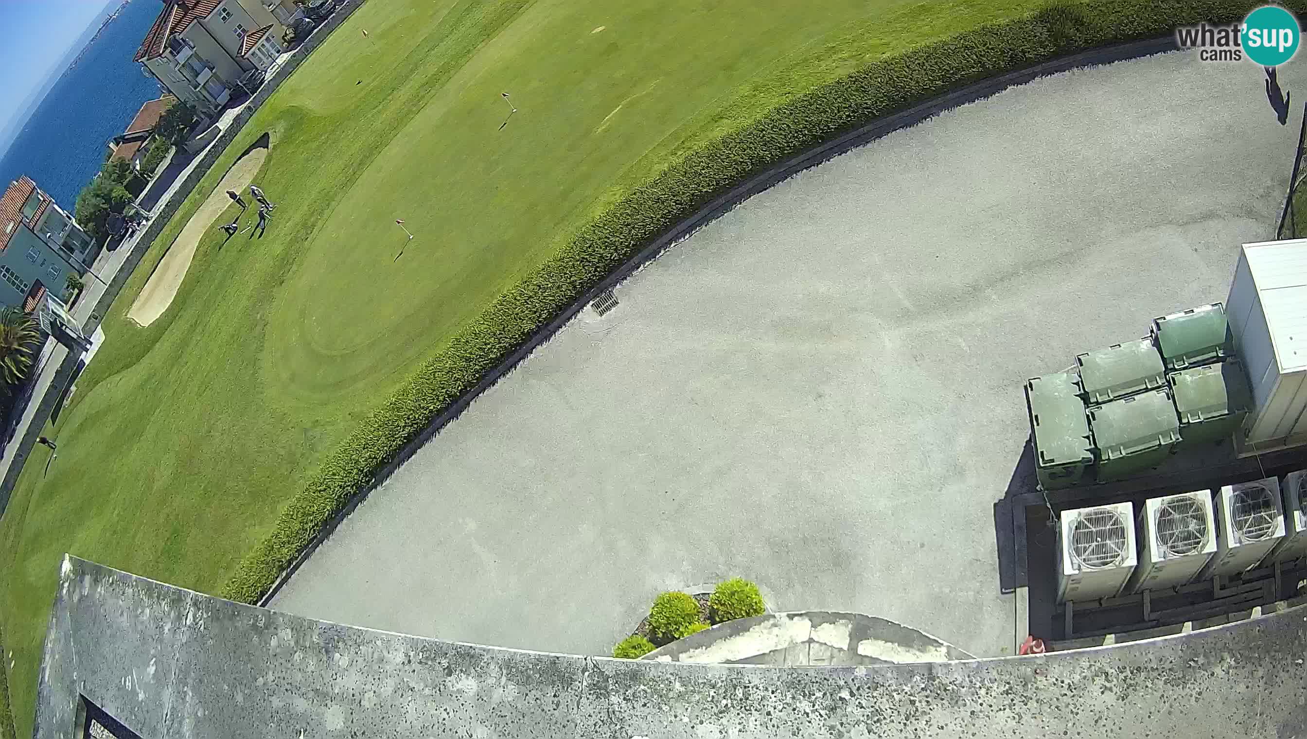 Golf Adriatique Webcam en direct Savudrija – Rezidencija Skiper – Istrie – Croatie