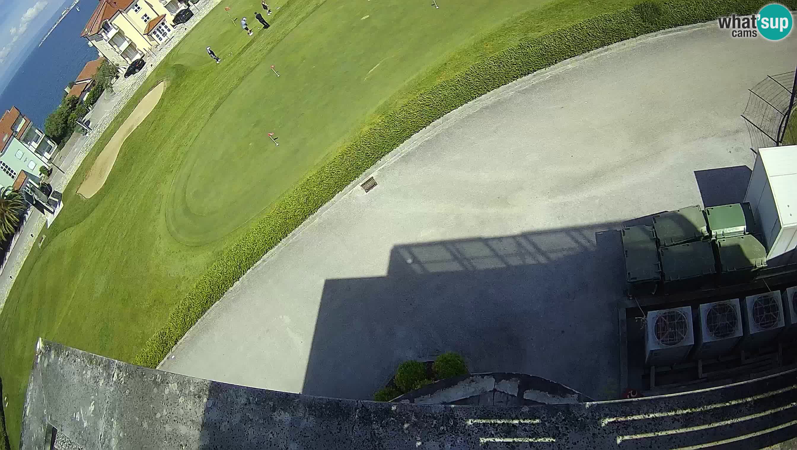 Golf Adriatique Webcam en direct Savudrija – Rezidencija Skiper – Istrie – Croatie
