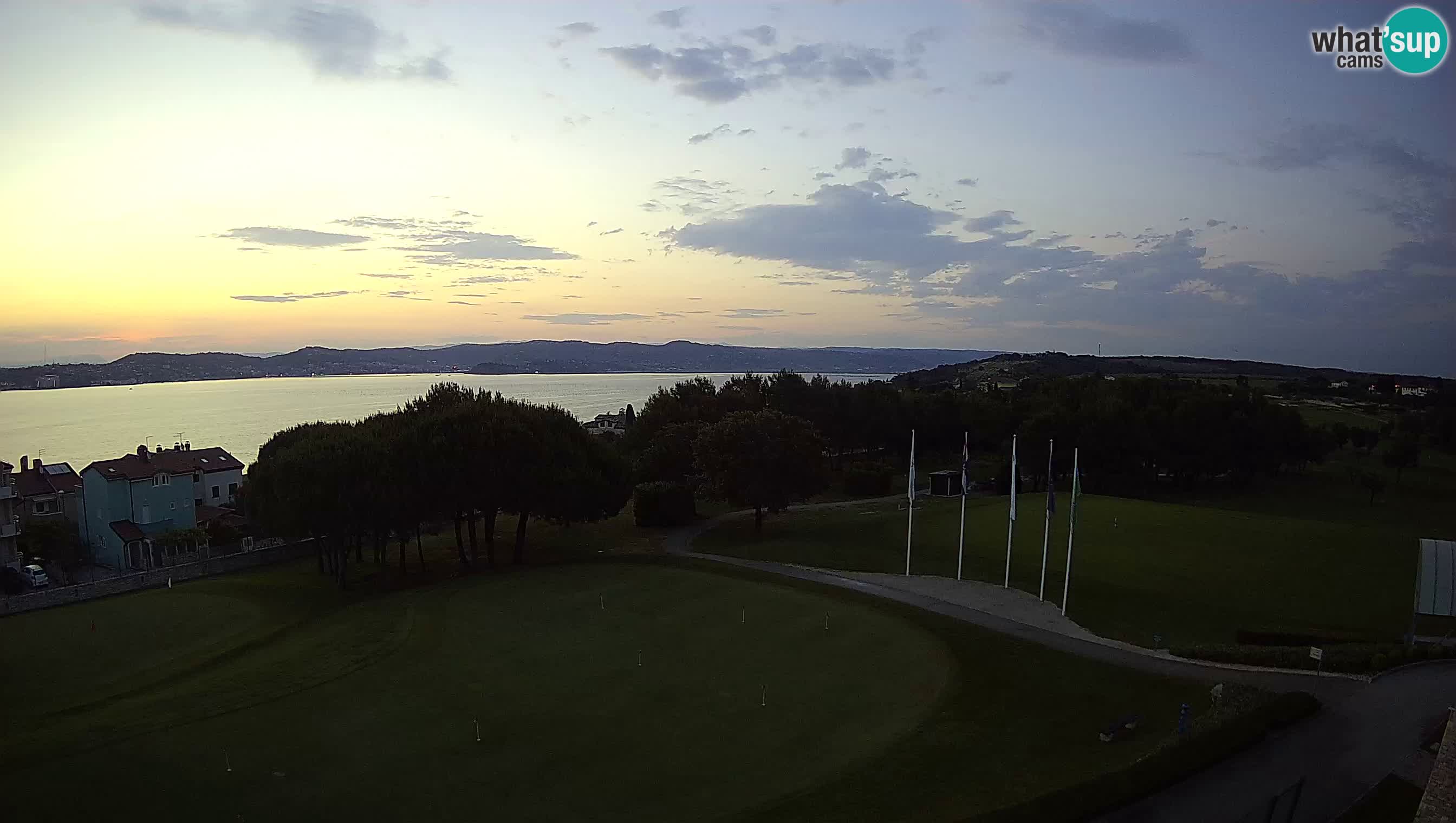 Golf Adriatic Live webcam Savudrija – Rezidencija Skiper – Istria – Croazia