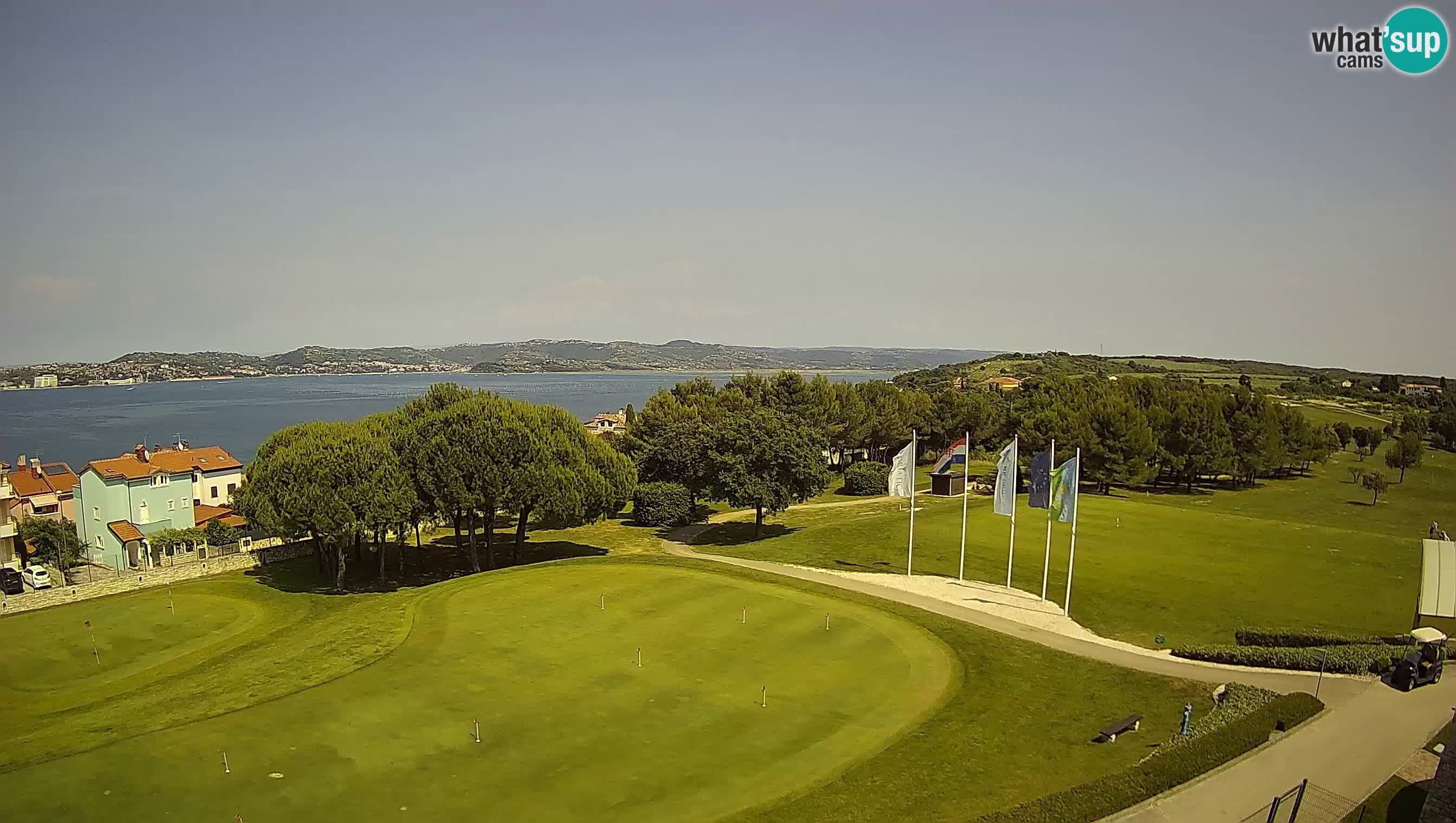Golf Adriatic Live webcam Savudrija – Rezidencija Skiper – Istria – Croatia