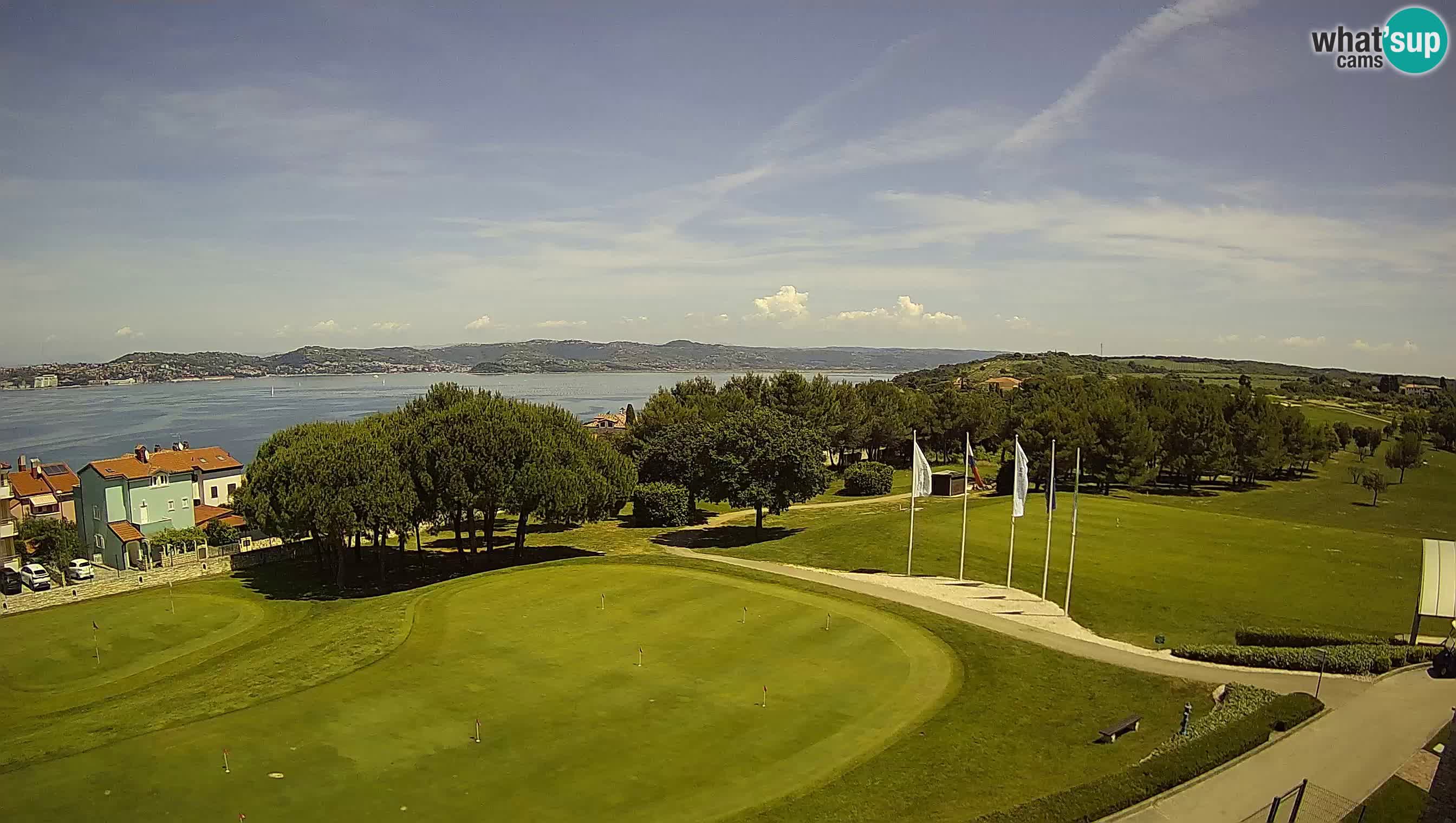 Golf Adriatic Live webcam Savudrija – Rezidencija Skiper – Istria – Croatia