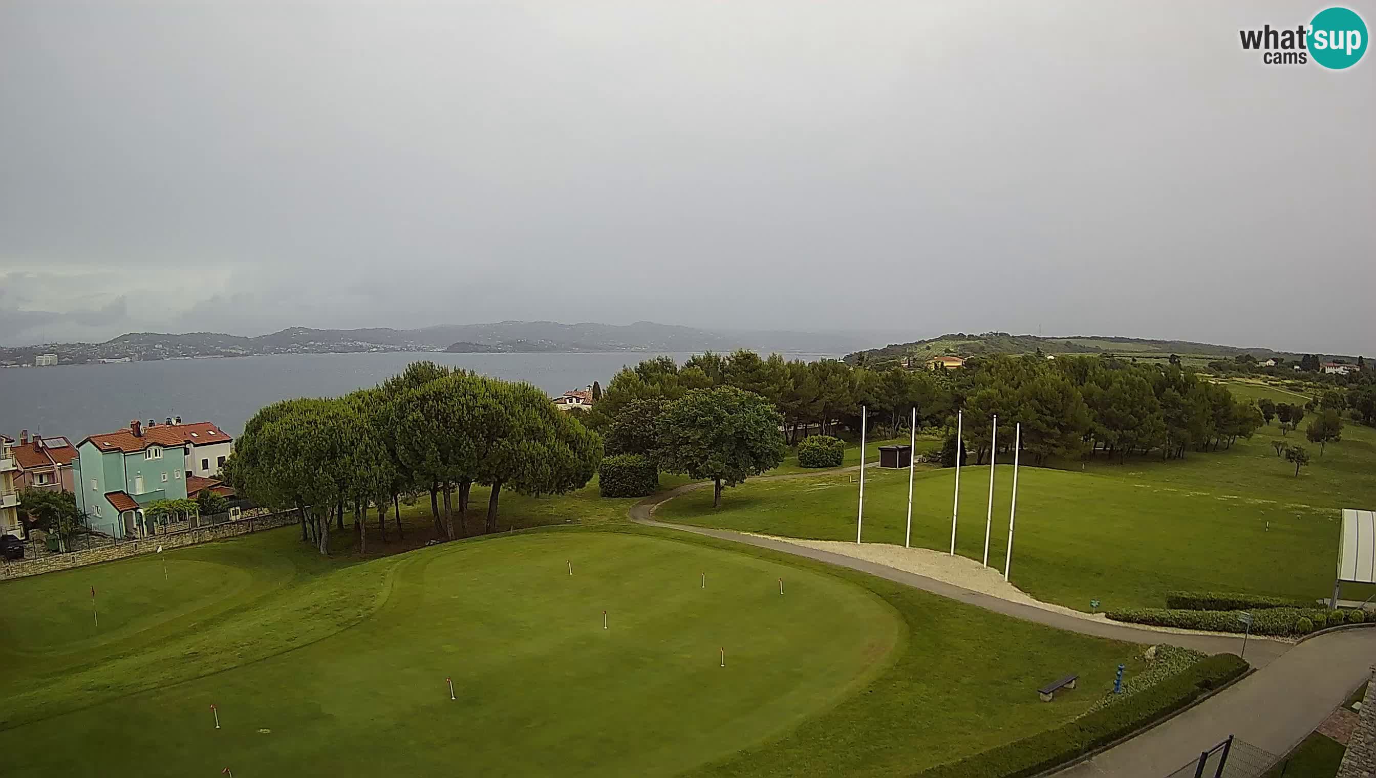 Golf Adriatique Webcam en direct Savudrija – Rezidencija Skiper – Istrie – Croatie