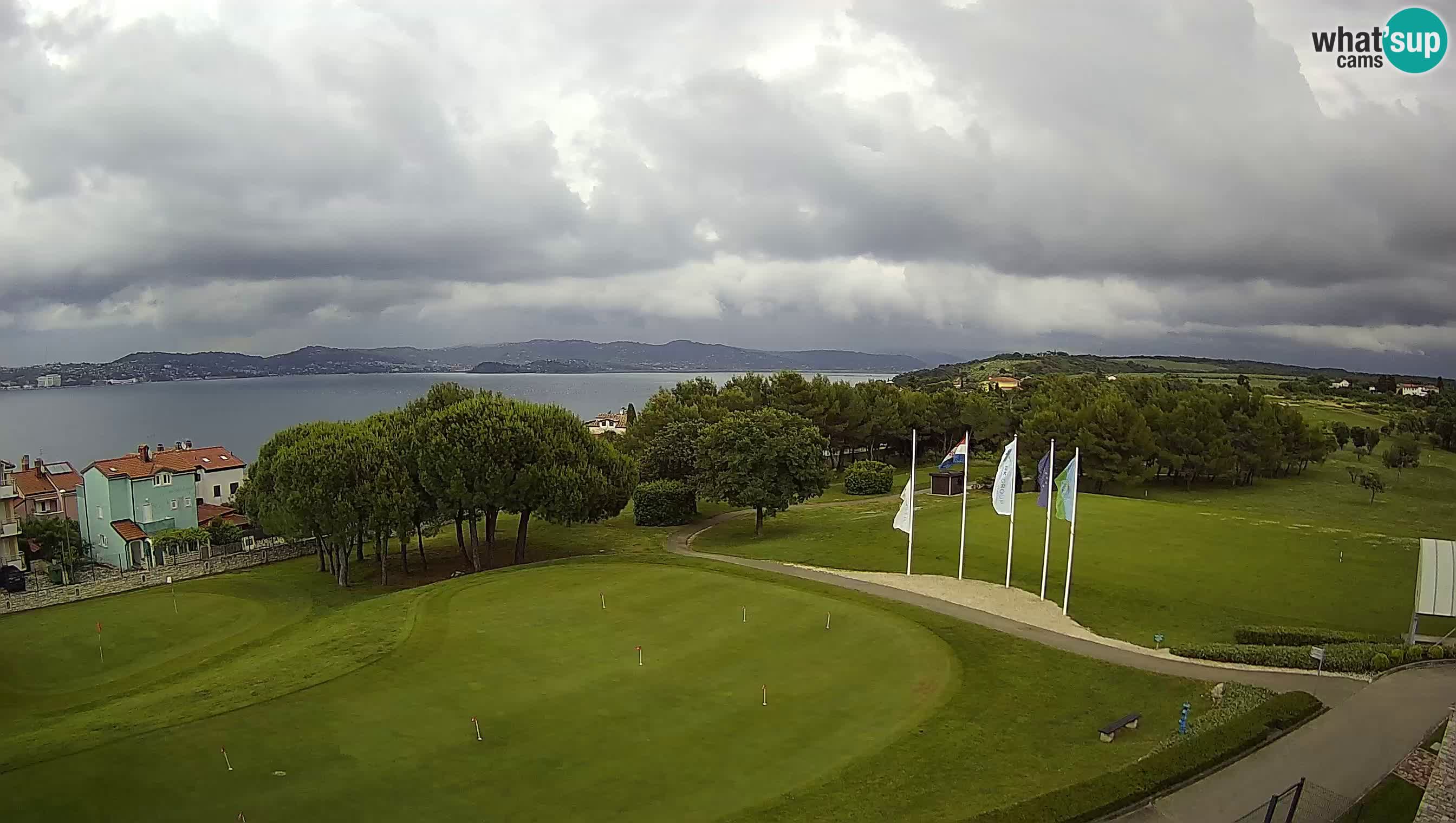 Golf Adriatic Spletna kamera v živo Savudrija – Rezidencija Skiper – Istra – Hrvaška