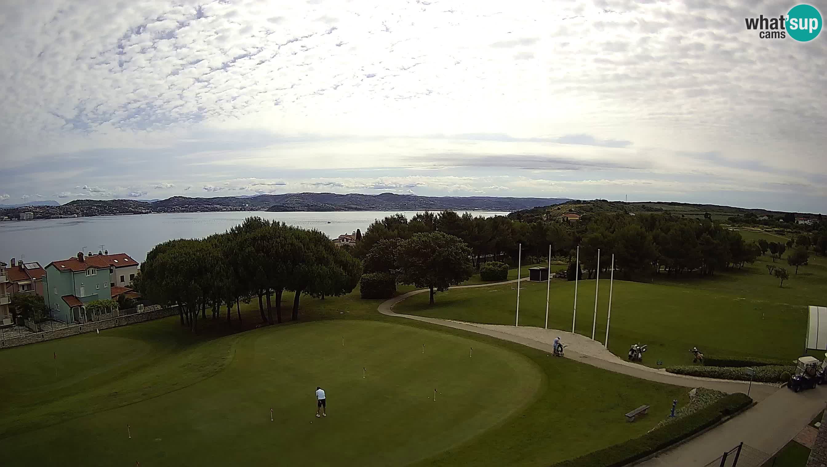 Golf Adriatique Webcam en direct Savudrija – Rezidencija Skiper – Istrie – Croatie