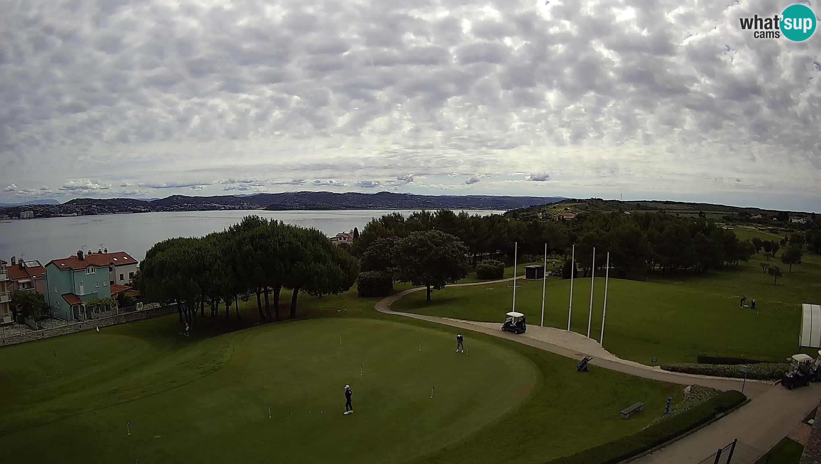 Golf Adriatic Live webcam Savudrija – Rezidencija Skiper – Istria – Croazia