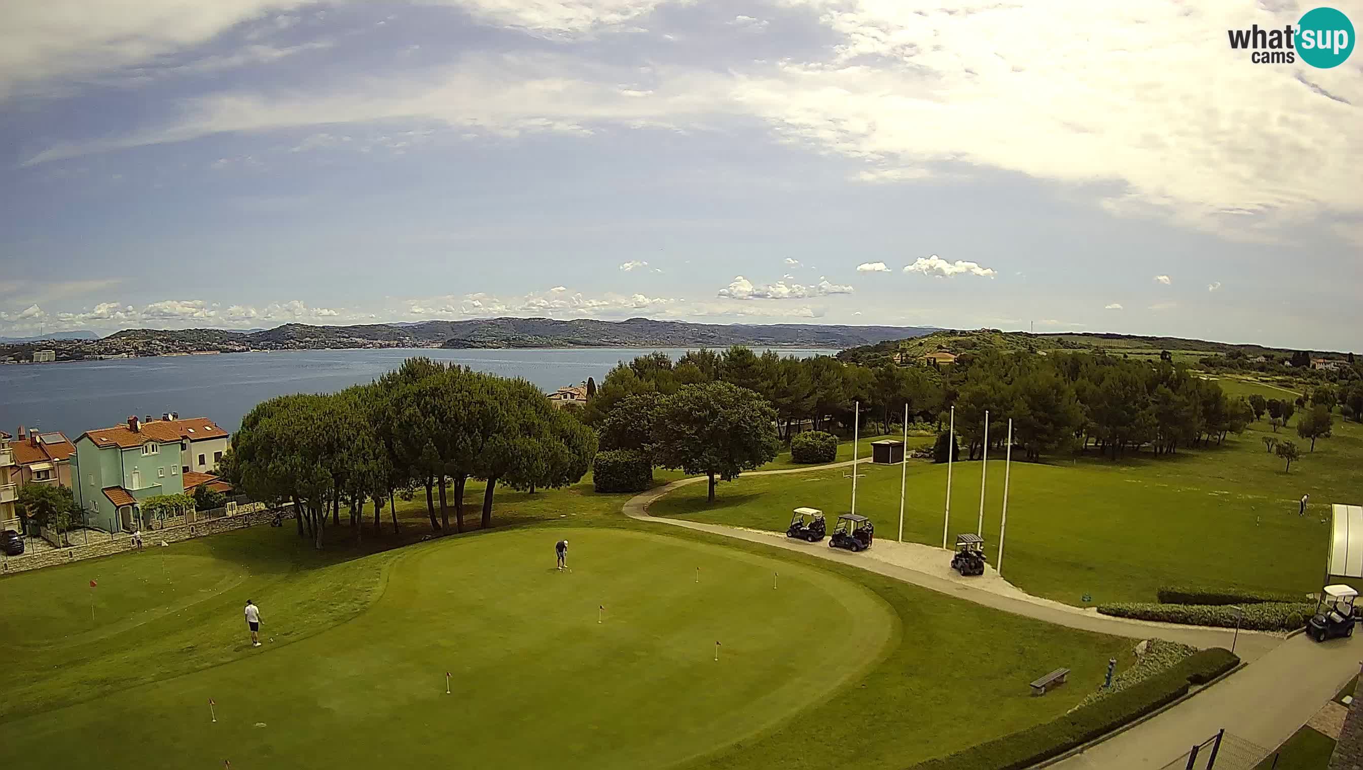 Golf Adriatic Live webcam Savudrija – Rezidencija Skiper – Istria – Croazia