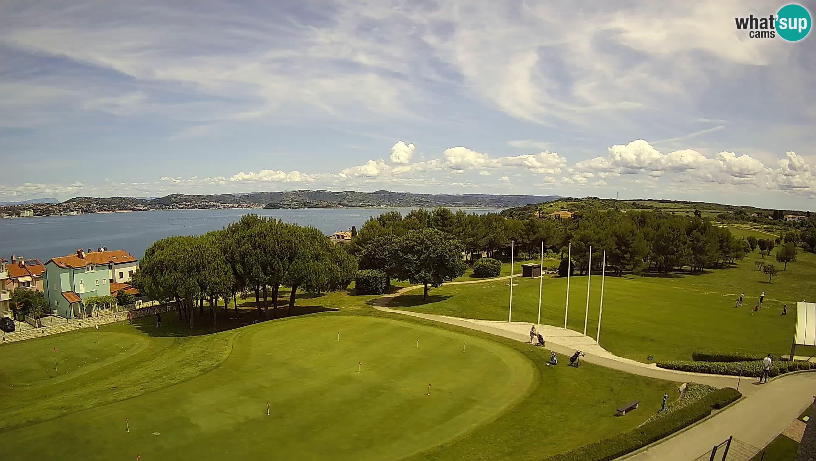 Golf Adriatic Spletna kamera v živo Savudrija – Rezidencija Skiper – Istra – Hrvaška