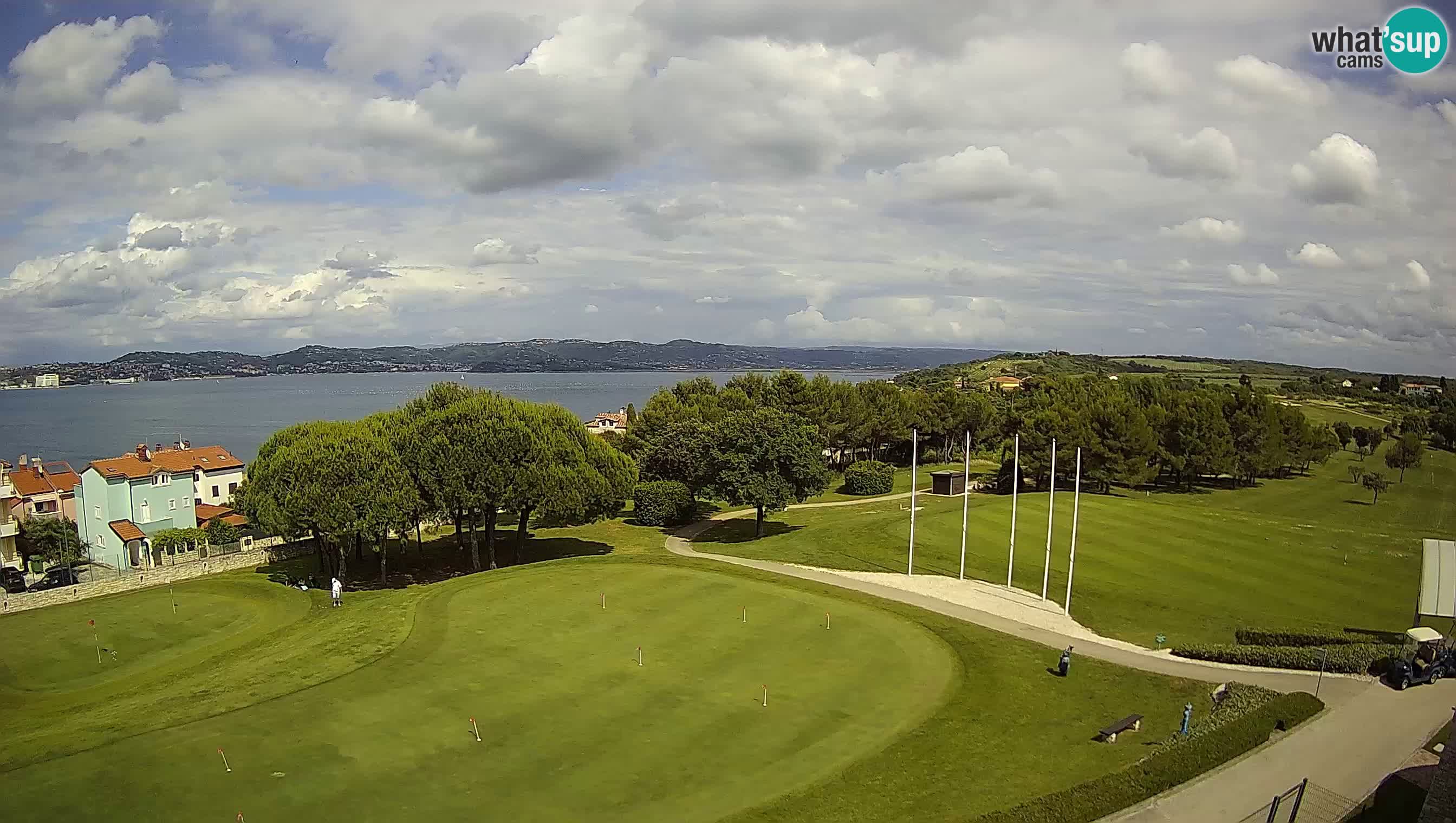 Golf Adriatic Live webcam Savudrija – Rezidencija Skiper – Istria – Croatia