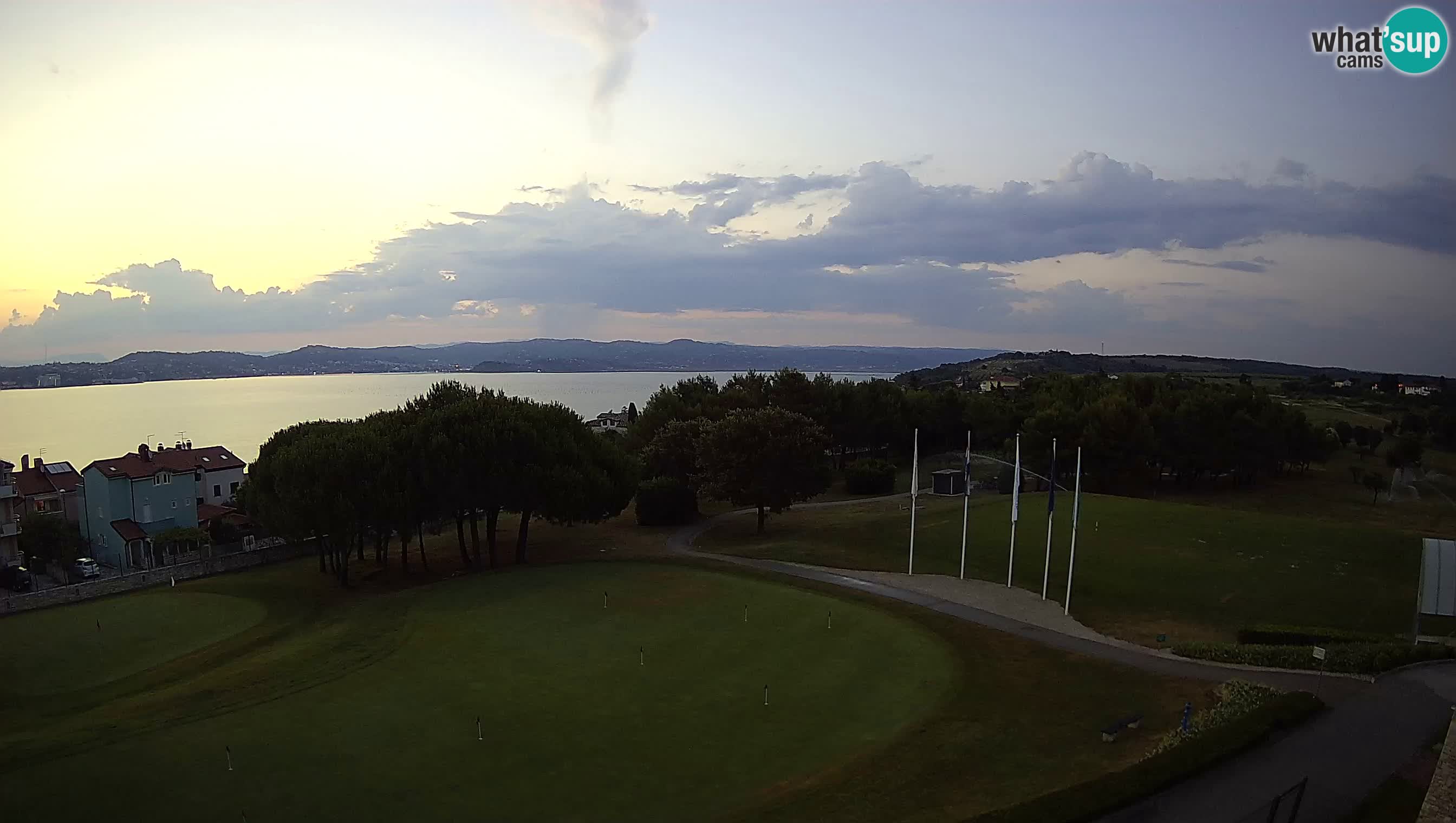 Golf Adriatic Cámara web en vivo Savudrija – Rezidencija Skiper – Istria – Croacia
