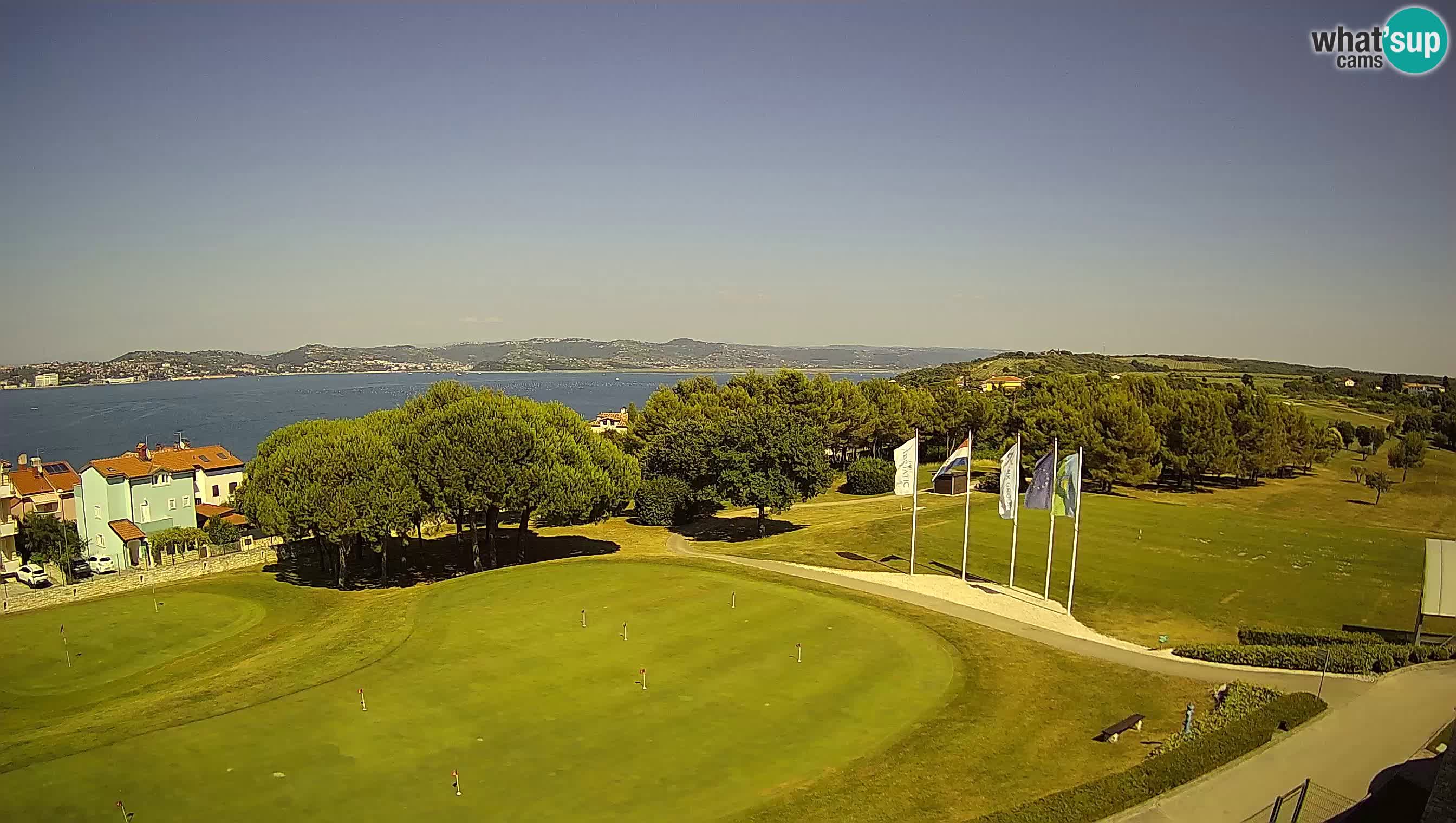 Golf Adriatic Spletna kamera v živo Savudrija – Rezidencija Skiper – Istra – Hrvaška