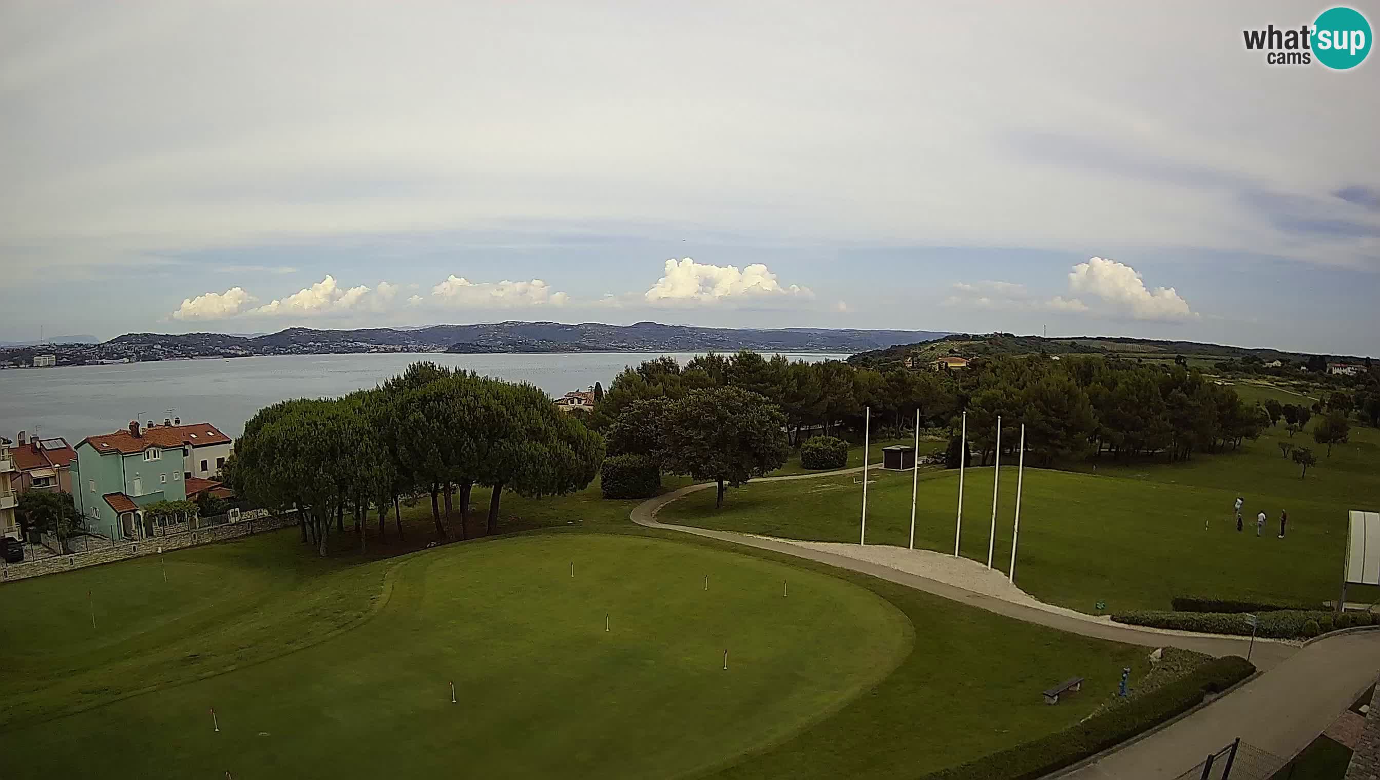 Golf Adriatique Webcam en direct Savudrija – Rezidencija Skiper – Istrie – Croatie